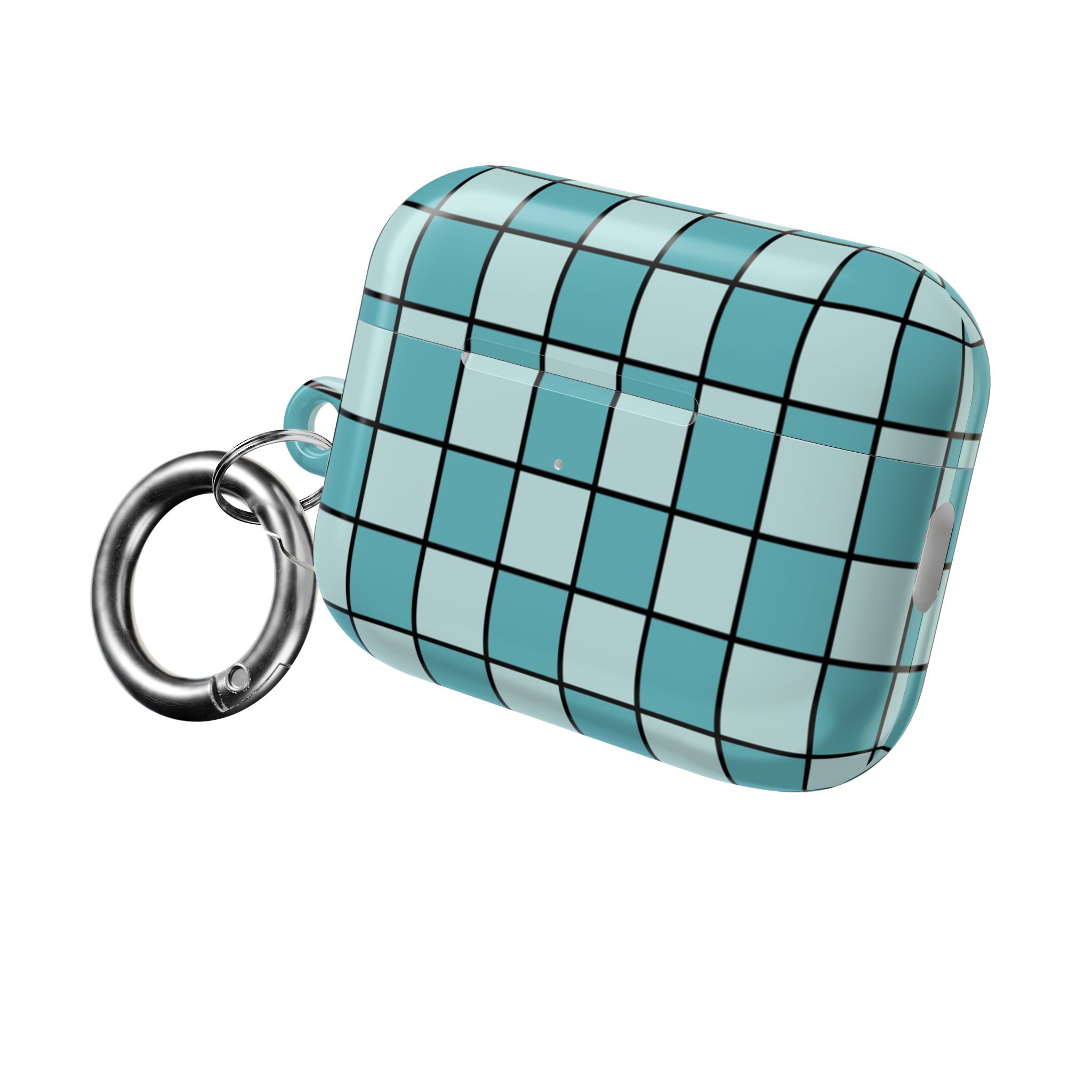 Blue Checkerboard Graphic Phone Case | Y2K Aesthetic Slim Protective Cover - Image 16