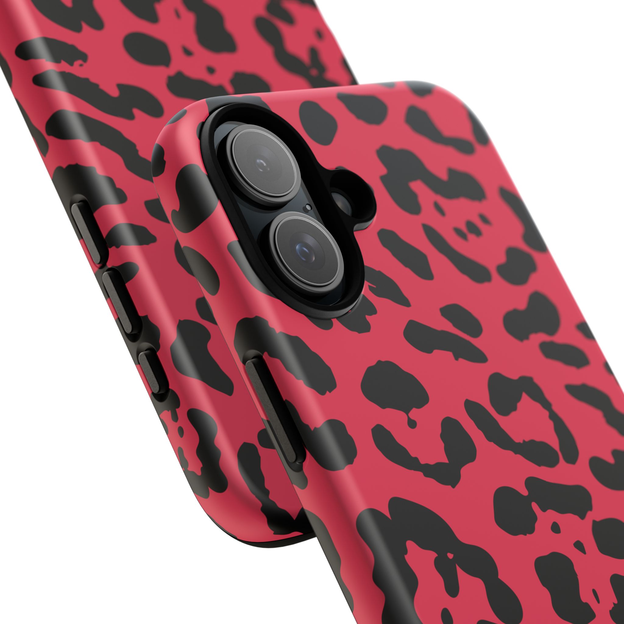 Ruby Red Leopard Print Tough Phone Case | Cellfinds - Image 70