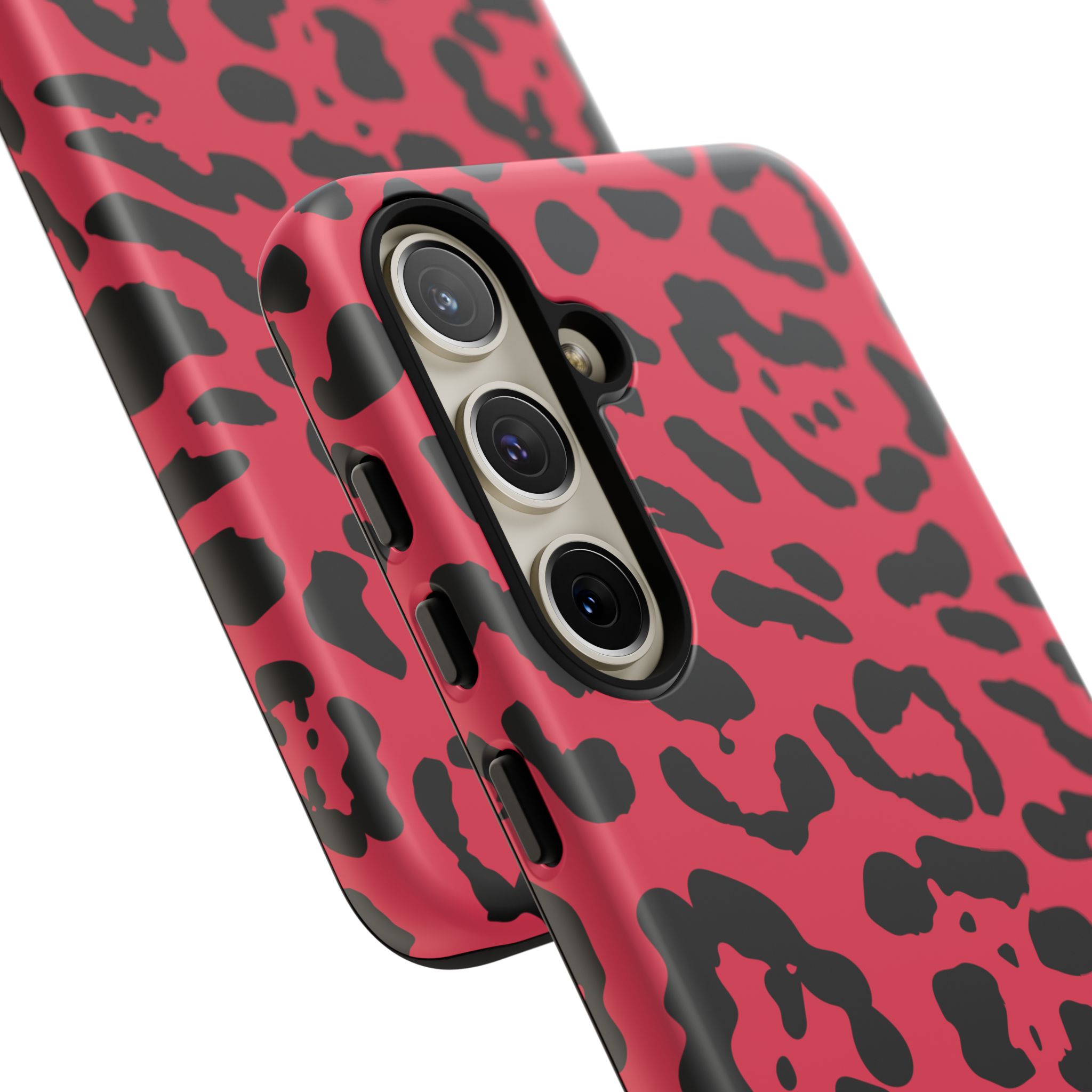 Ruby Red Leopard Print Tough Phone Case | Cellfinds - Image 49