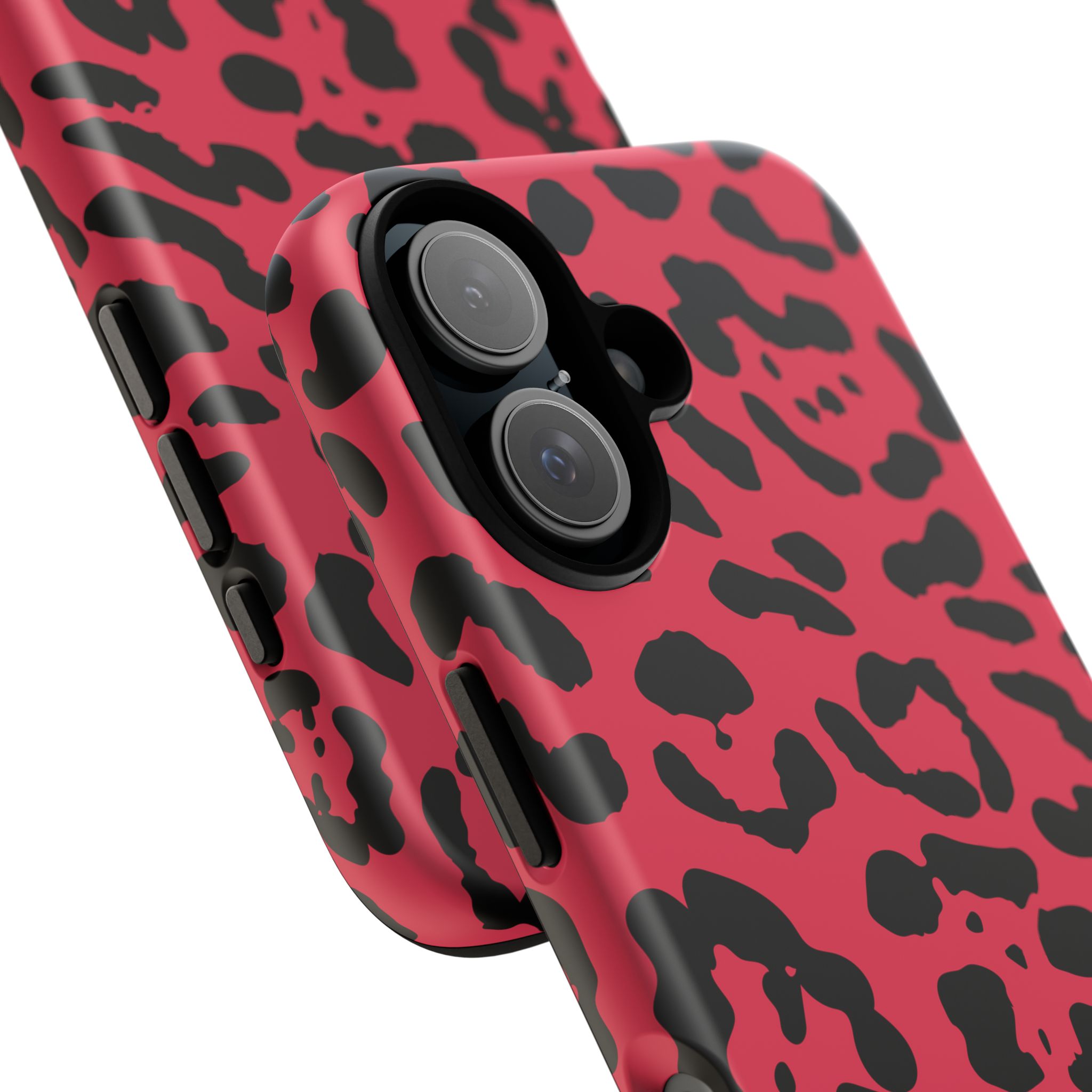 Ruby Red Leopard Print Tough Phone Case | Cellfinds - Image 64