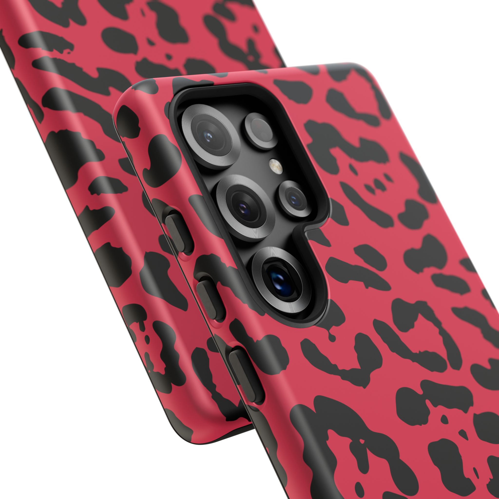 Ruby Red Leopard Print Tough Phone Case | Cellfinds - Image 105
