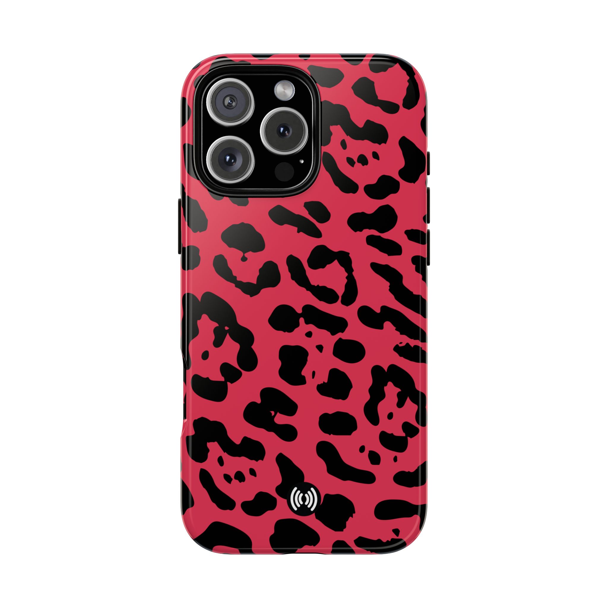Ruby Red Leopard Print Tough Phone Case | Cellfinds - Image 78