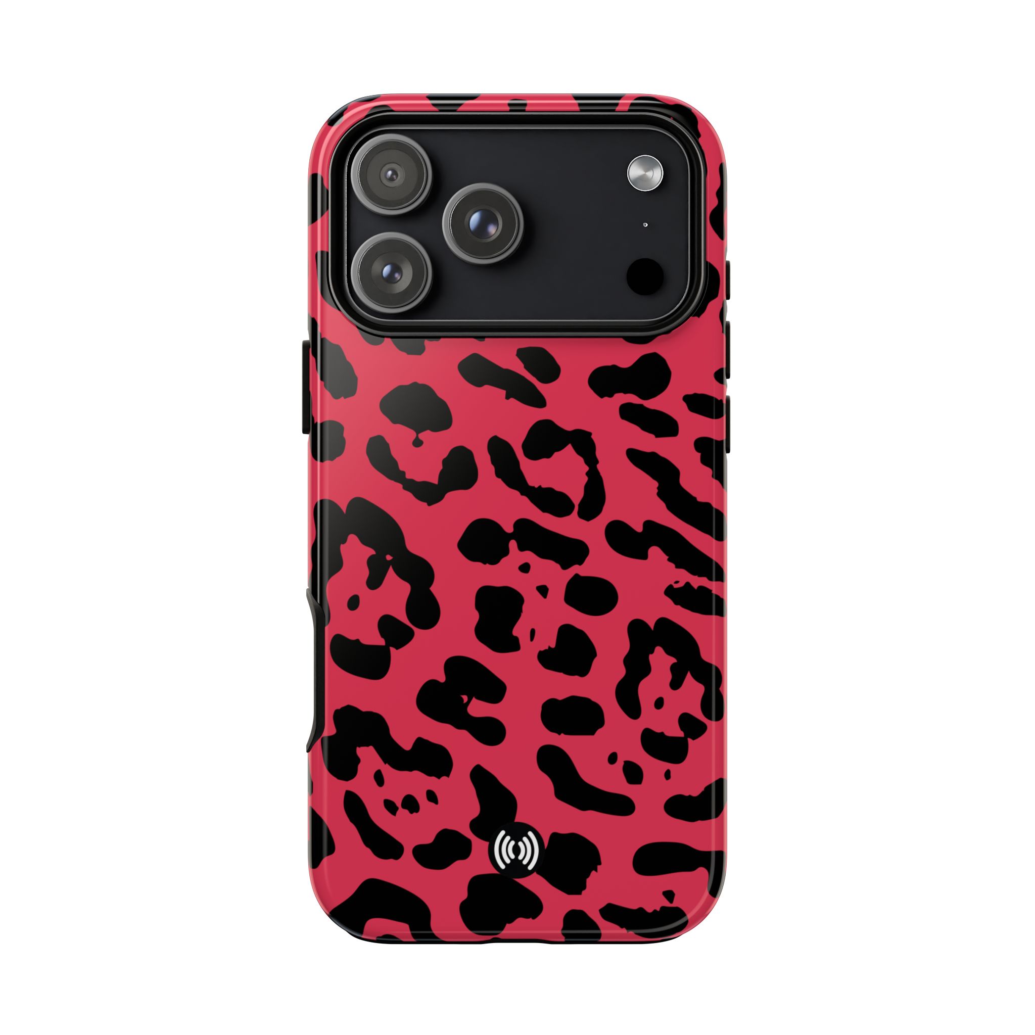 Ruby Red Leopard Print Tough Phone Case | Cellfinds - Image 113