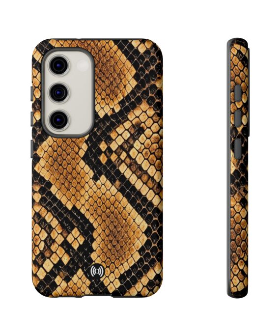 Snake Print Tough Phone Case – Rugged Protective iPhone Cover