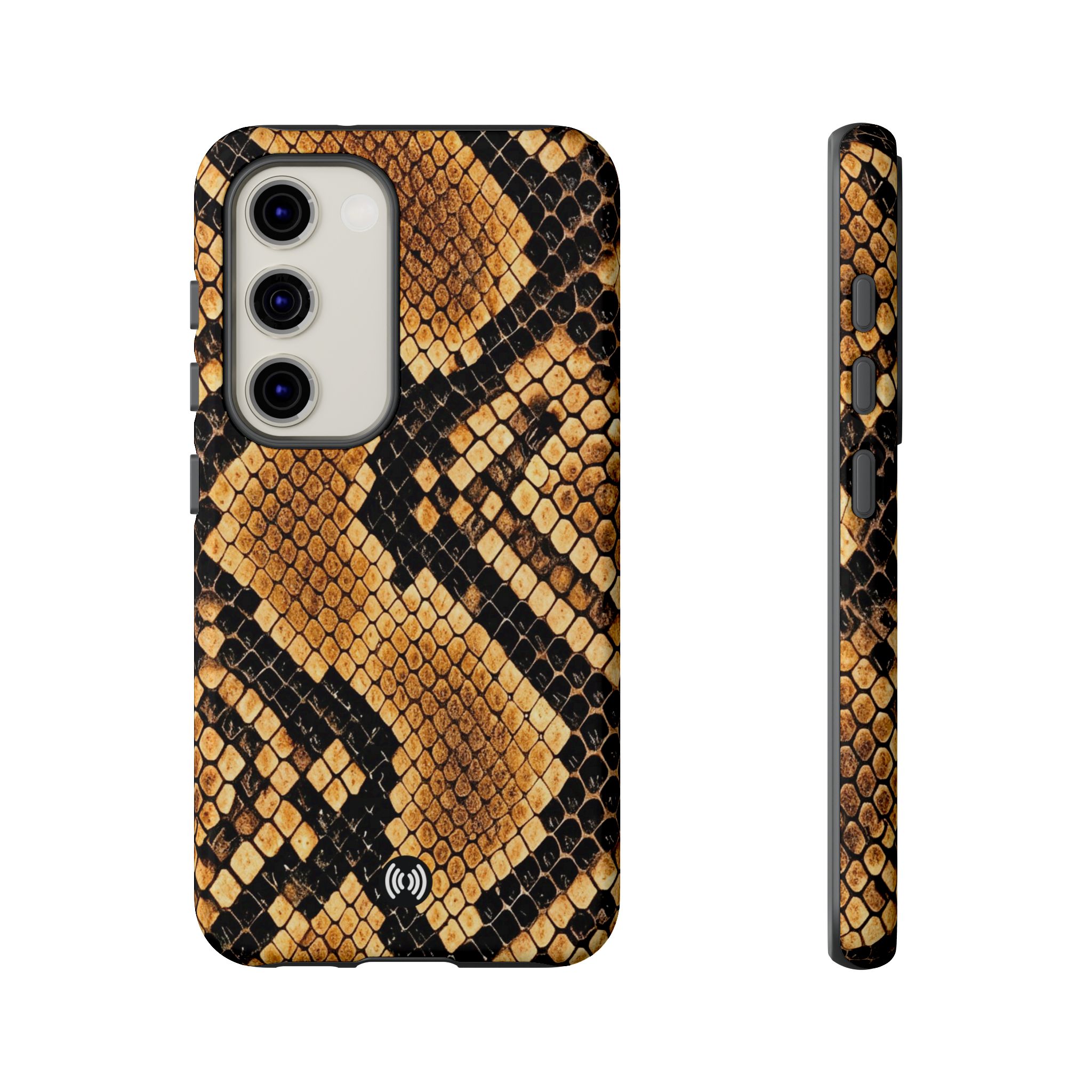 Snake Print Tough Phone Case – Rugged Protective iPhone Cover