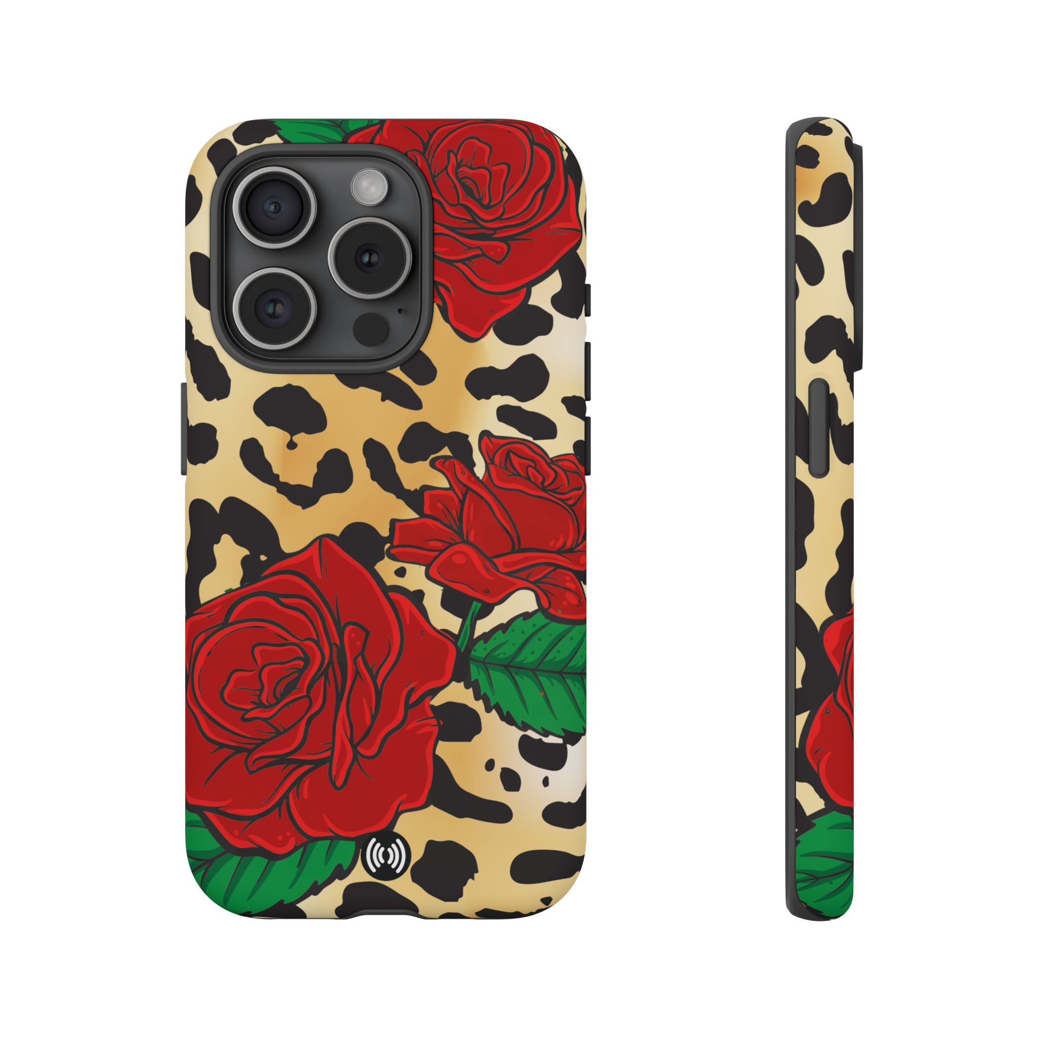 Rebel Rose Leopard Phone Case - Image 6