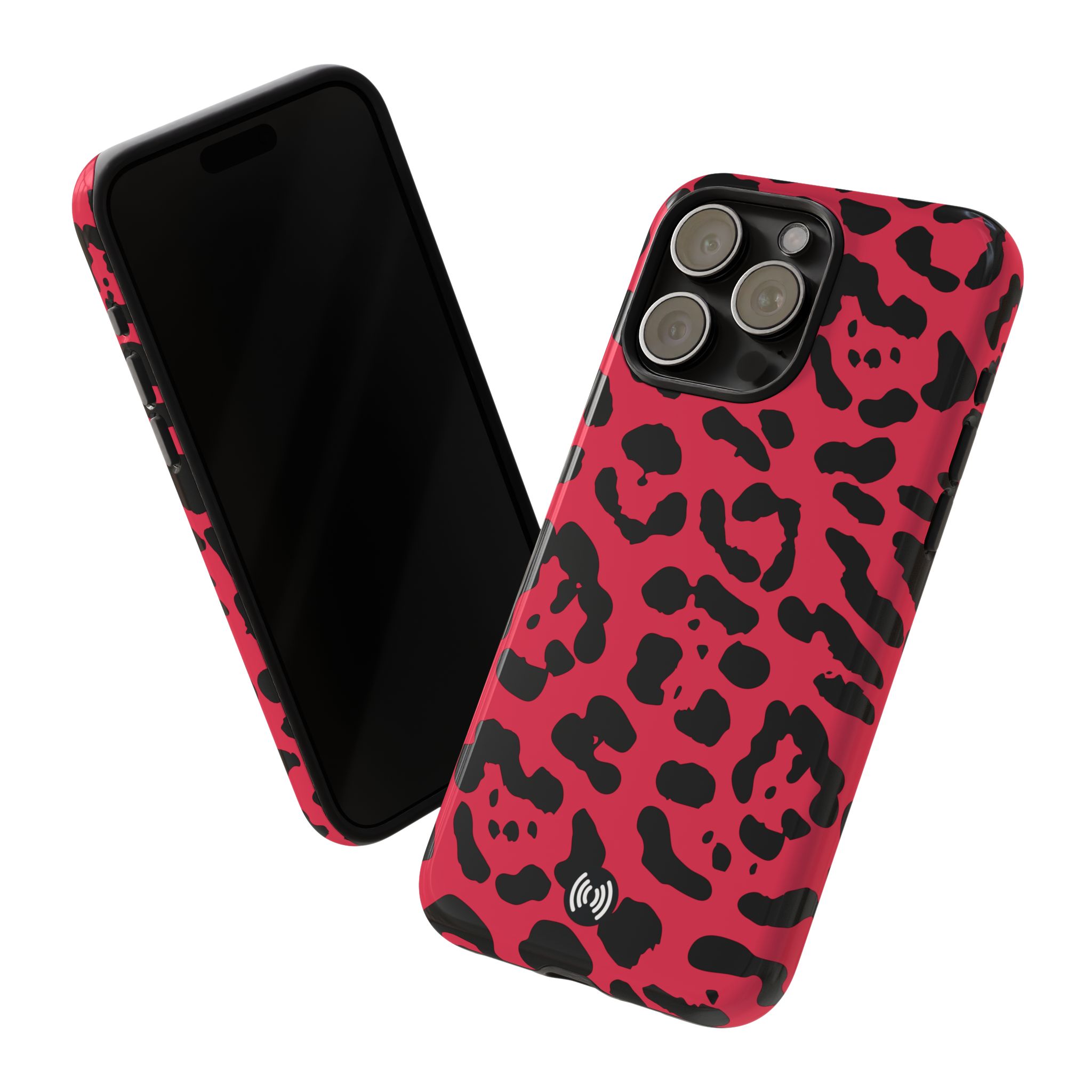 Ruby Red Leopard Print Tough Phone Case | Cellfinds - Image 33