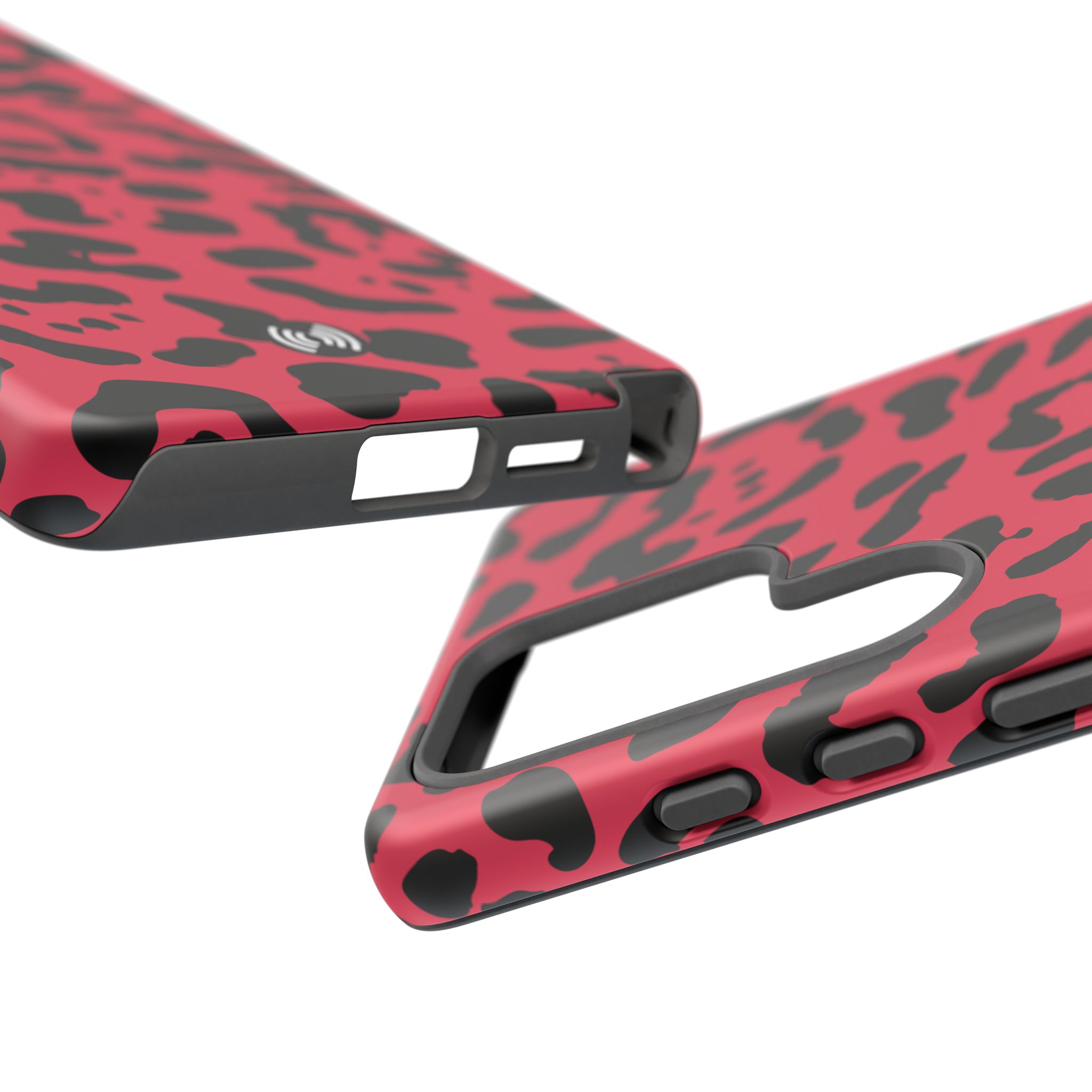 Ruby Red Leopard Print Tough Phone Case | Cellfinds - Image 106
