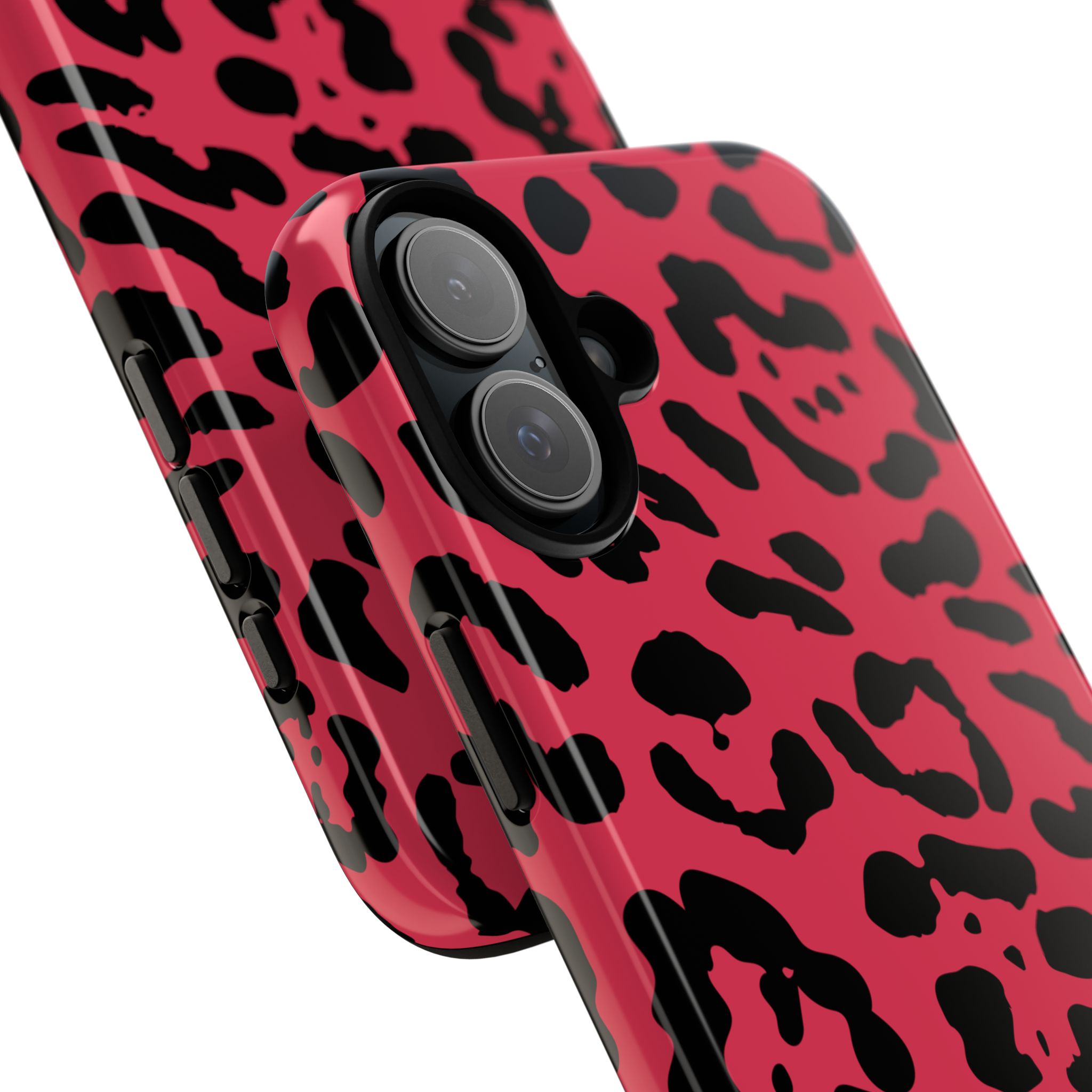 Ruby Red Leopard Print Tough Phone Case | Cellfinds - Image 67