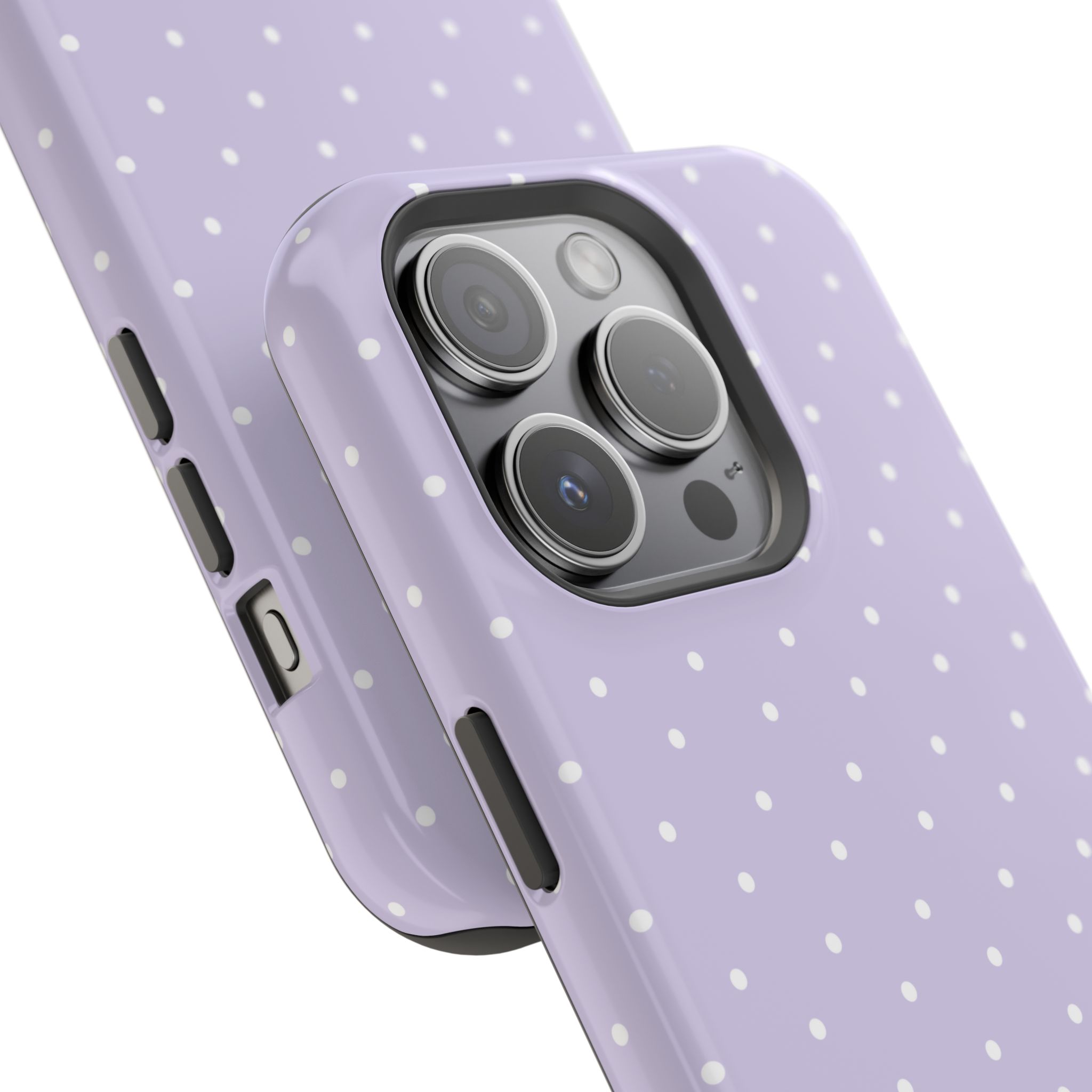 Lilac Polka Dot Magnetic Impact-Resistant Phone Case | Cellfinds - Image 10