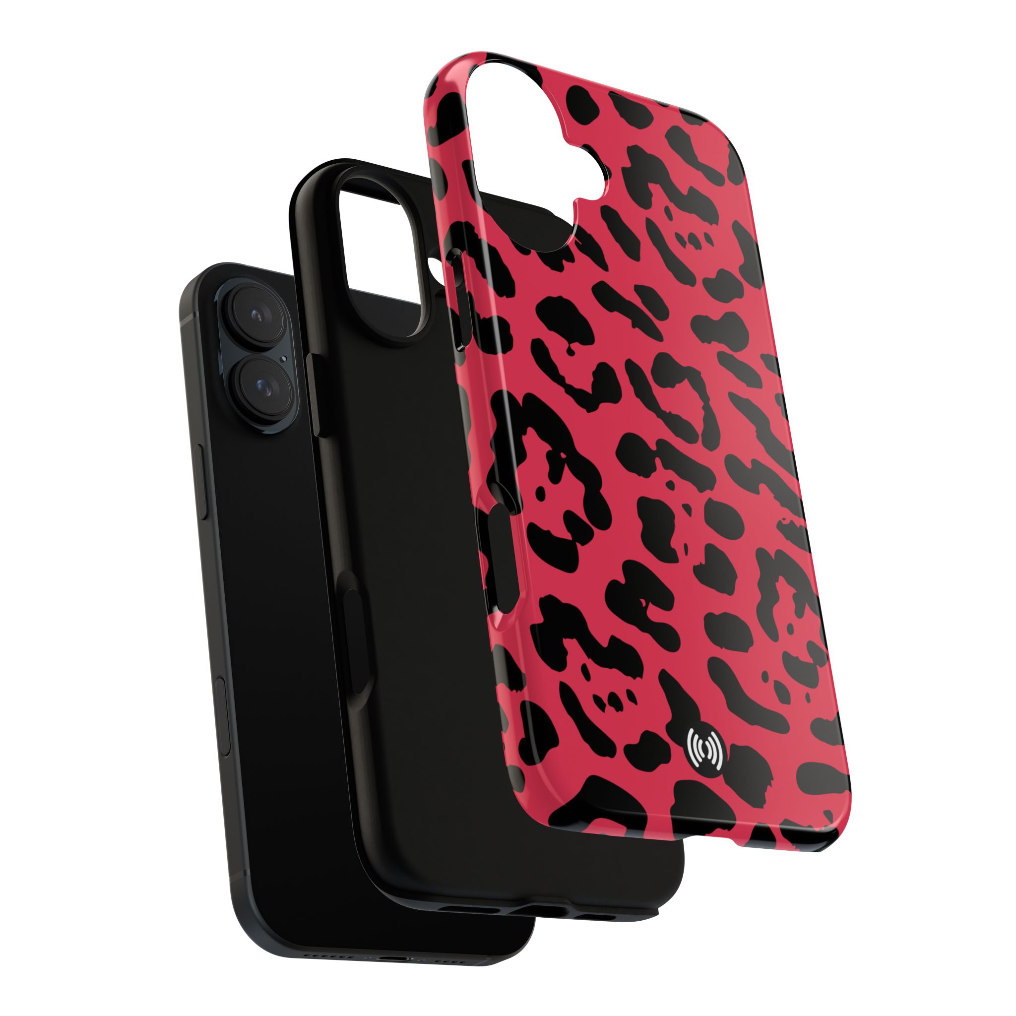 Ruby Red Leopard Print Tough Phone Case | Cellfinds - Image 68