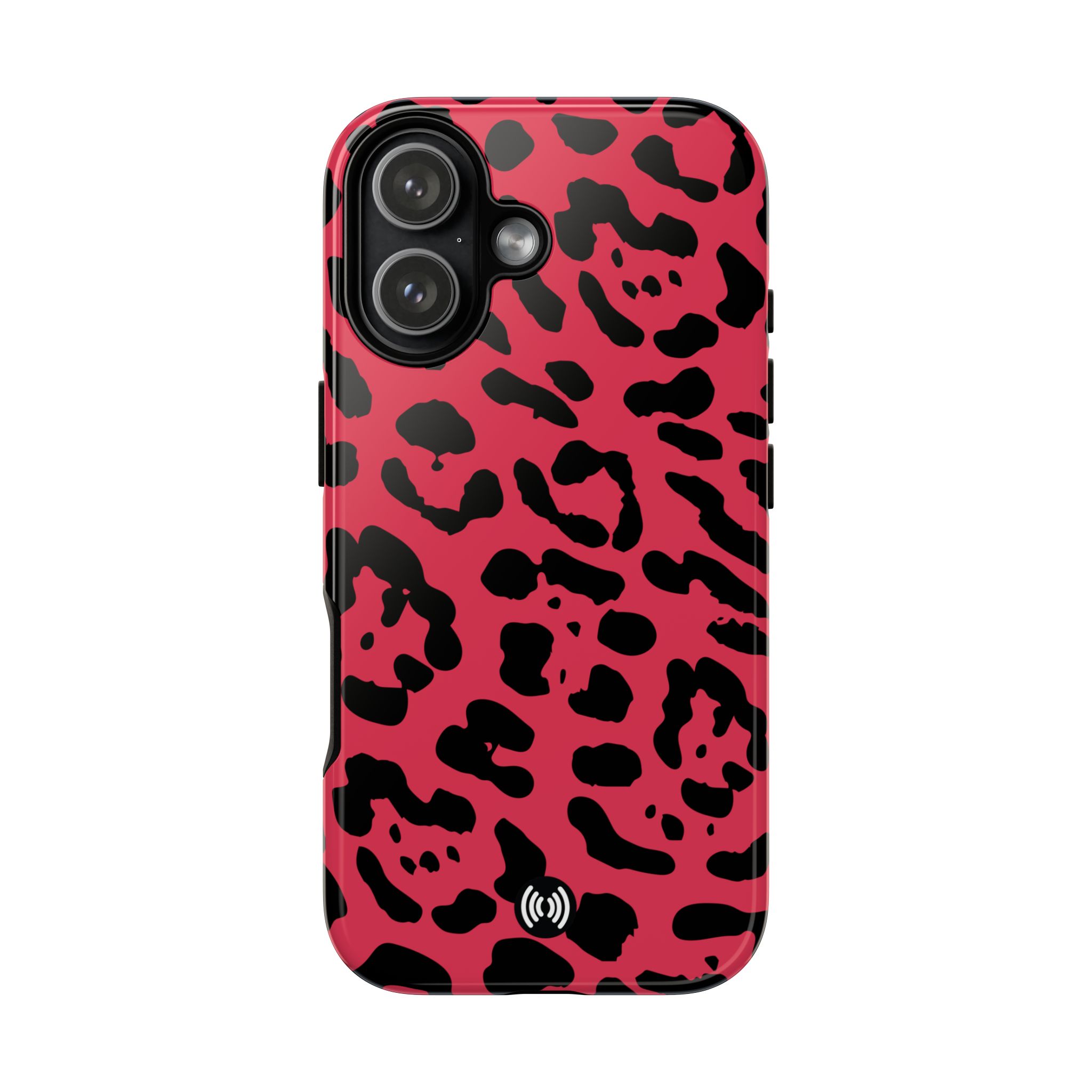 Ruby Red Leopard Print Tough Phone Case | Cellfinds - Image 108