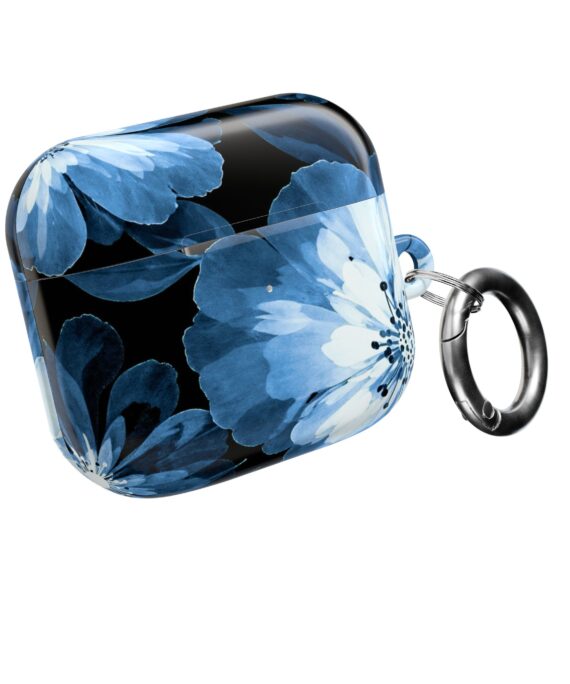 Blue Floral AirPod Case