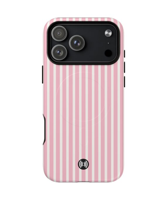 Pink Stripe MagSafe® Phone Case
