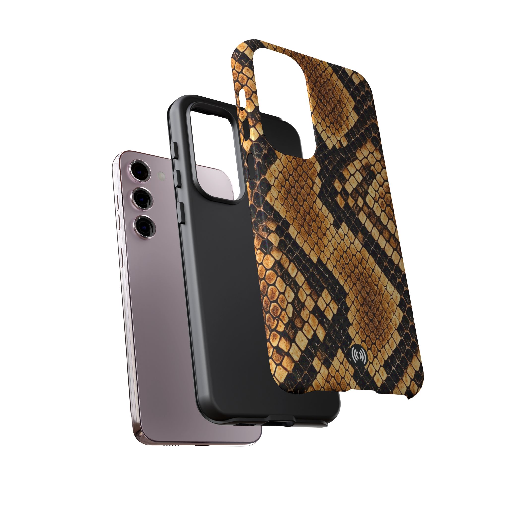 Snake Print Tough Phone Case – Rugged Protective iPhone Cover - Image 9