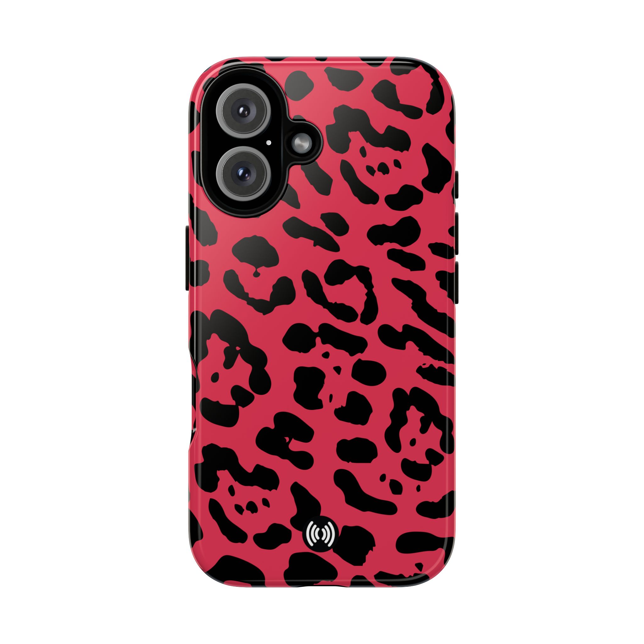Ruby Red Leopard Print Tough Phone Case | Cellfinds - Image 60