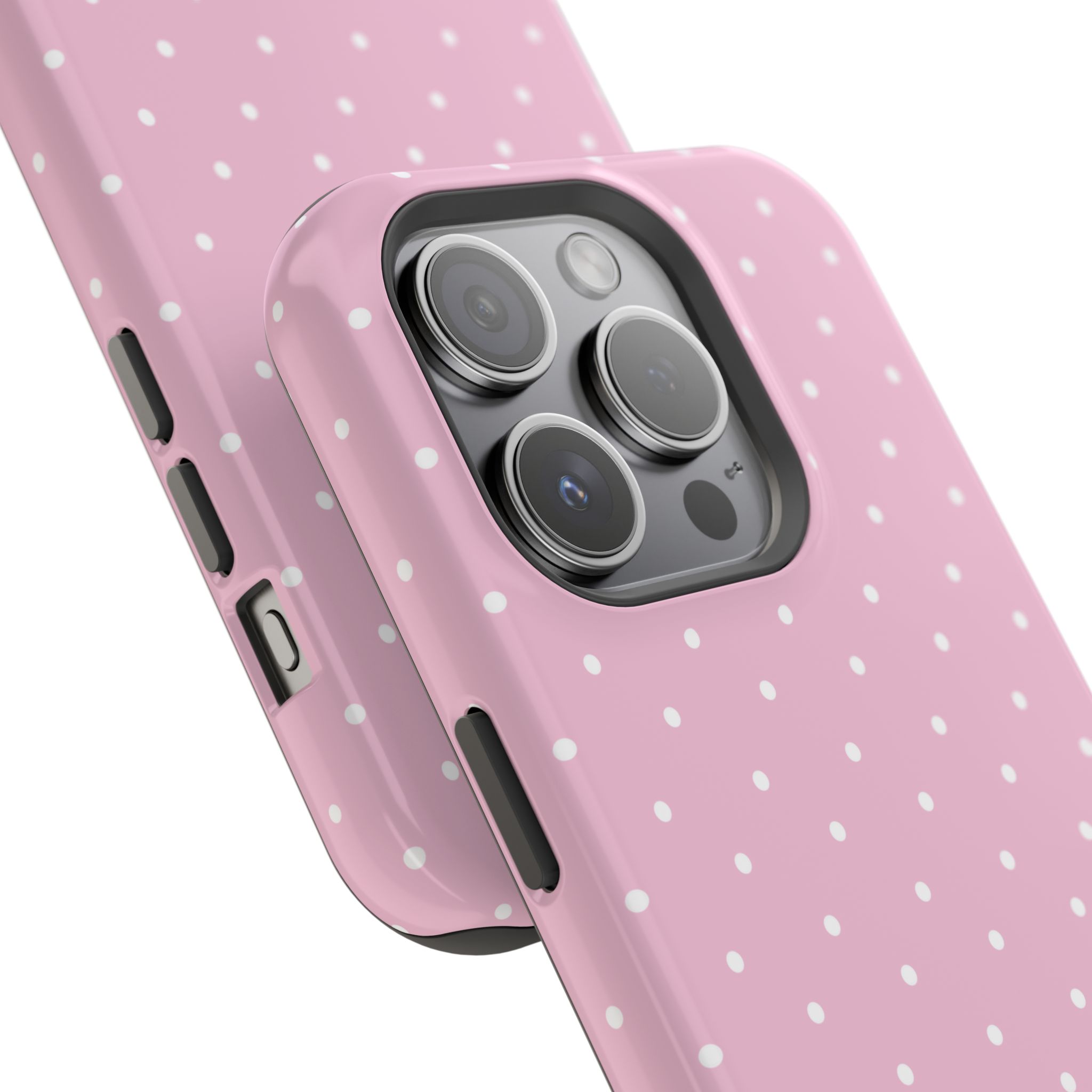 Pink Polka Dot Magnetic Impact-Resistant Phone Case | Cellfinds - Image 10