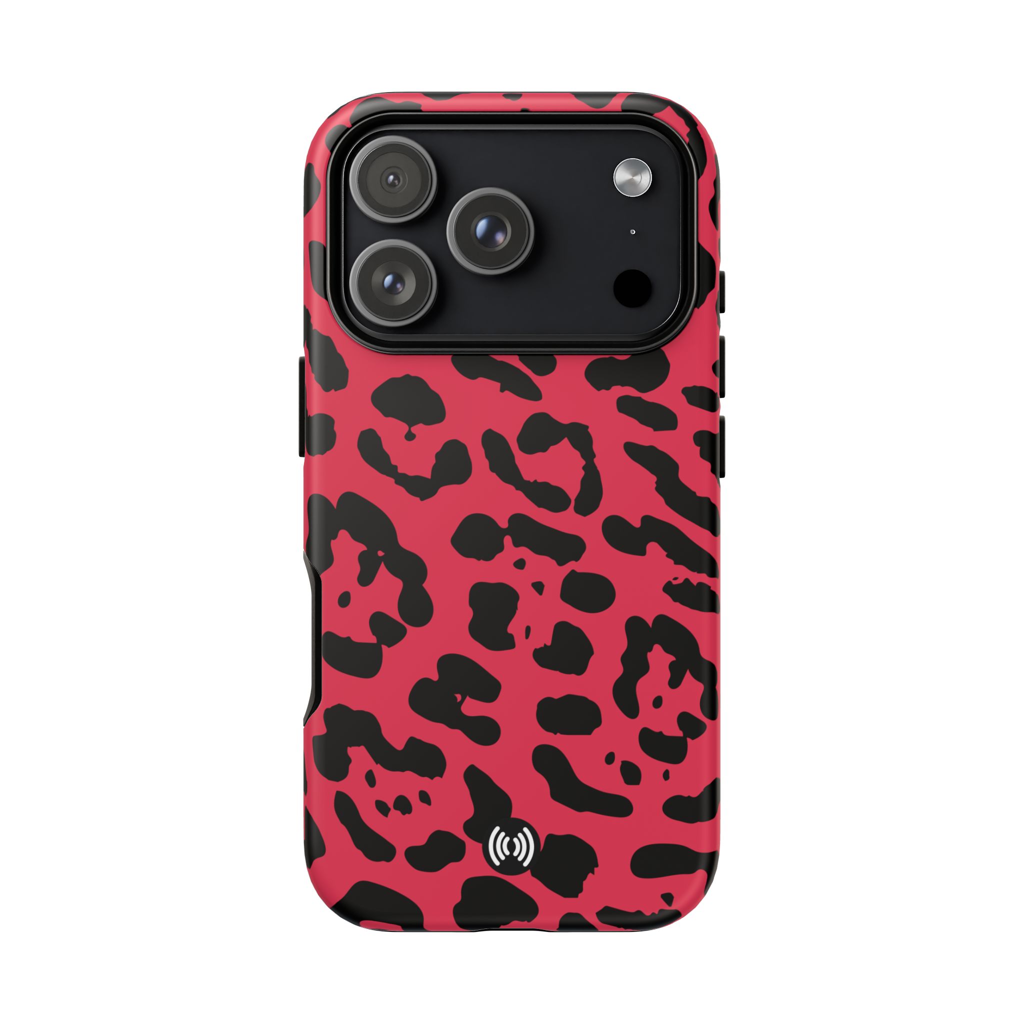 Ruby Red Leopard Print Tough Phone Case | Cellfinds - Image 112