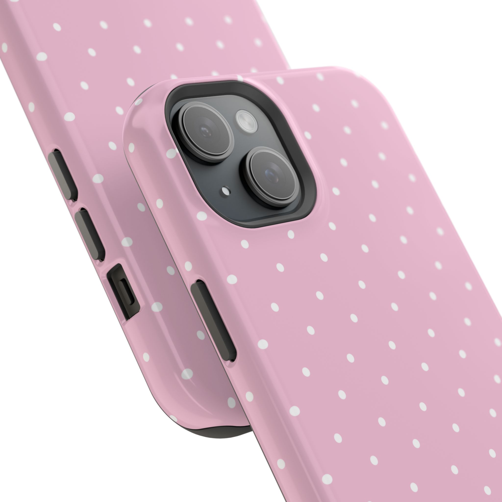 Pink Polka Dot Magnetic Impact-Resistant Phone Case | Cellfinds - Image 18