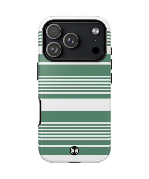 Striped Green Phone Case