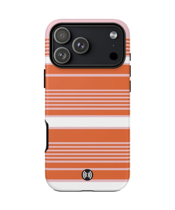 Striped Terracotta Phone Case