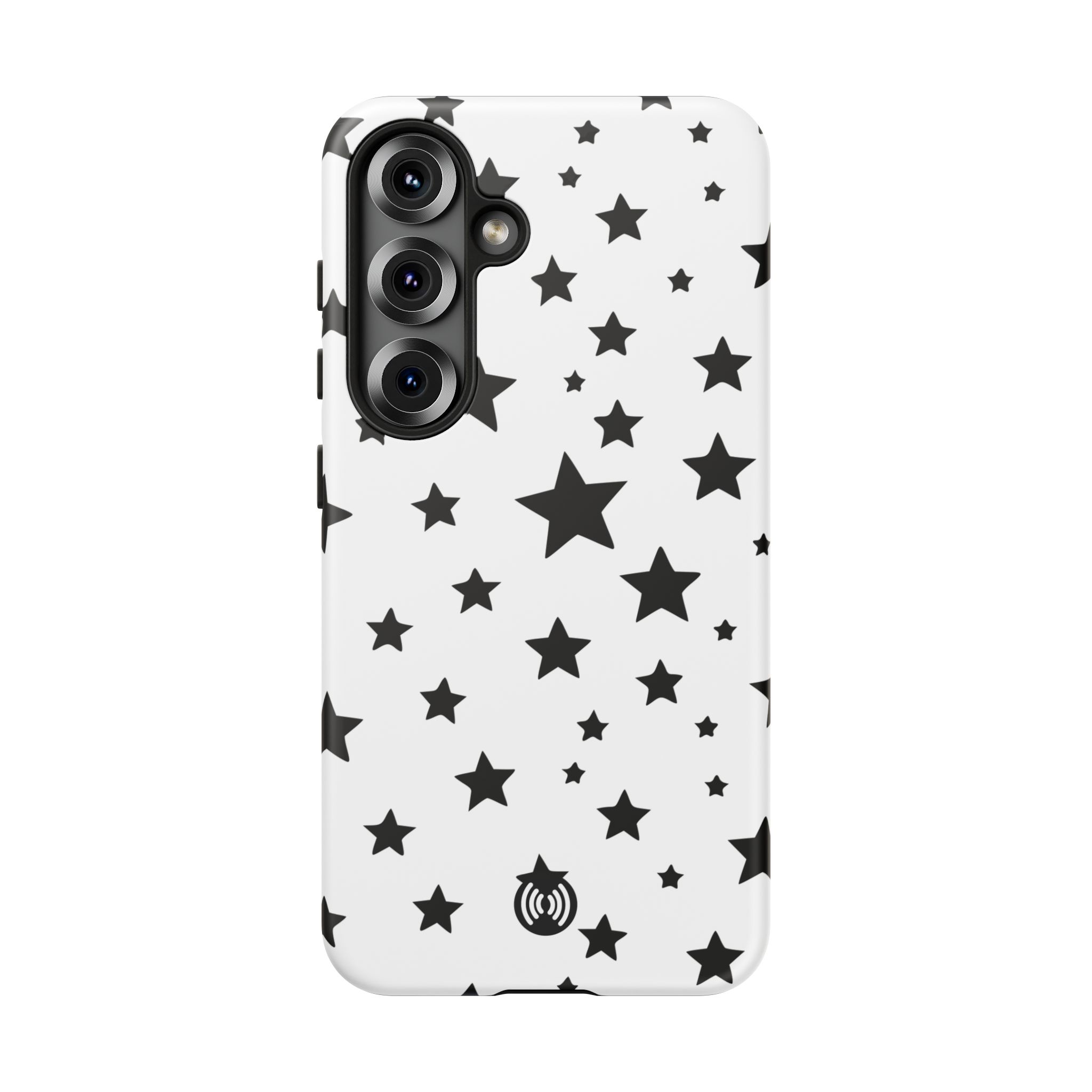 Black Stars on White Phone Case | Cellfinds - Image 88