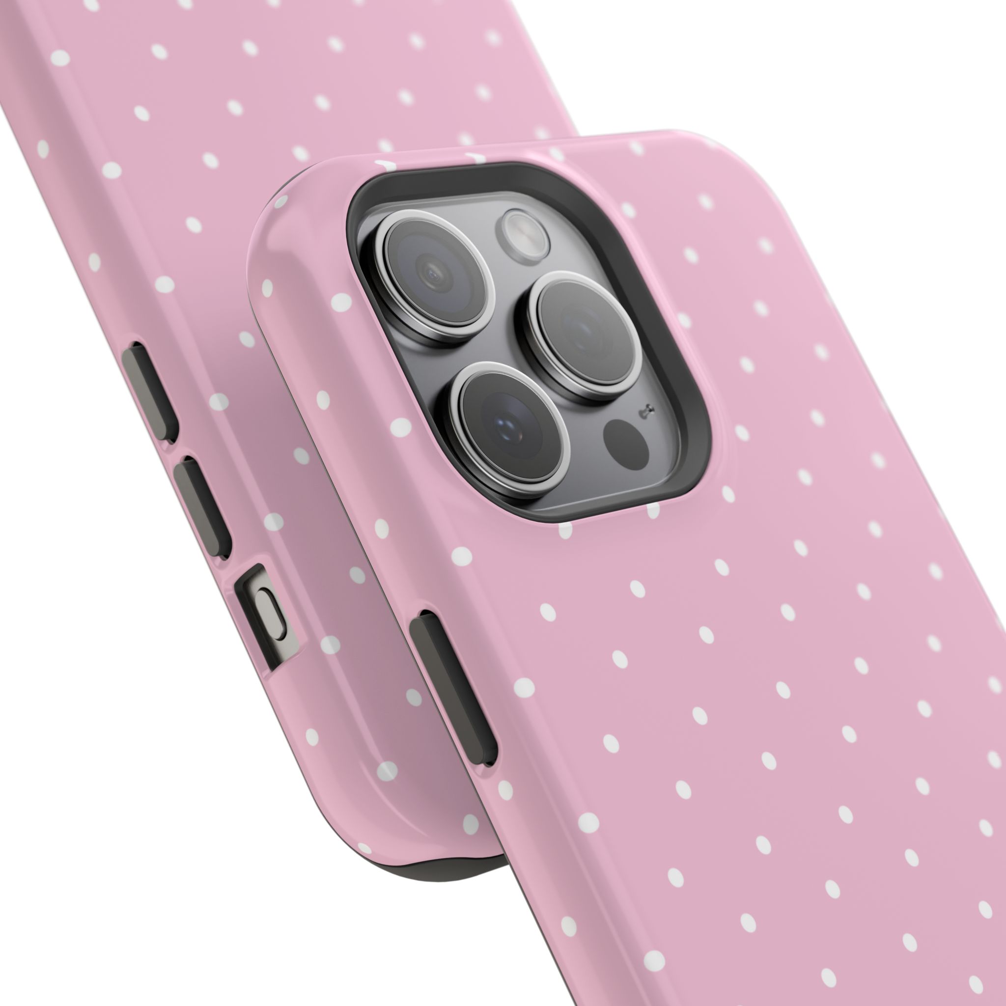Pink Polka Dot Magnetic Impact-Resistant Phone Case | Cellfinds - Image 25