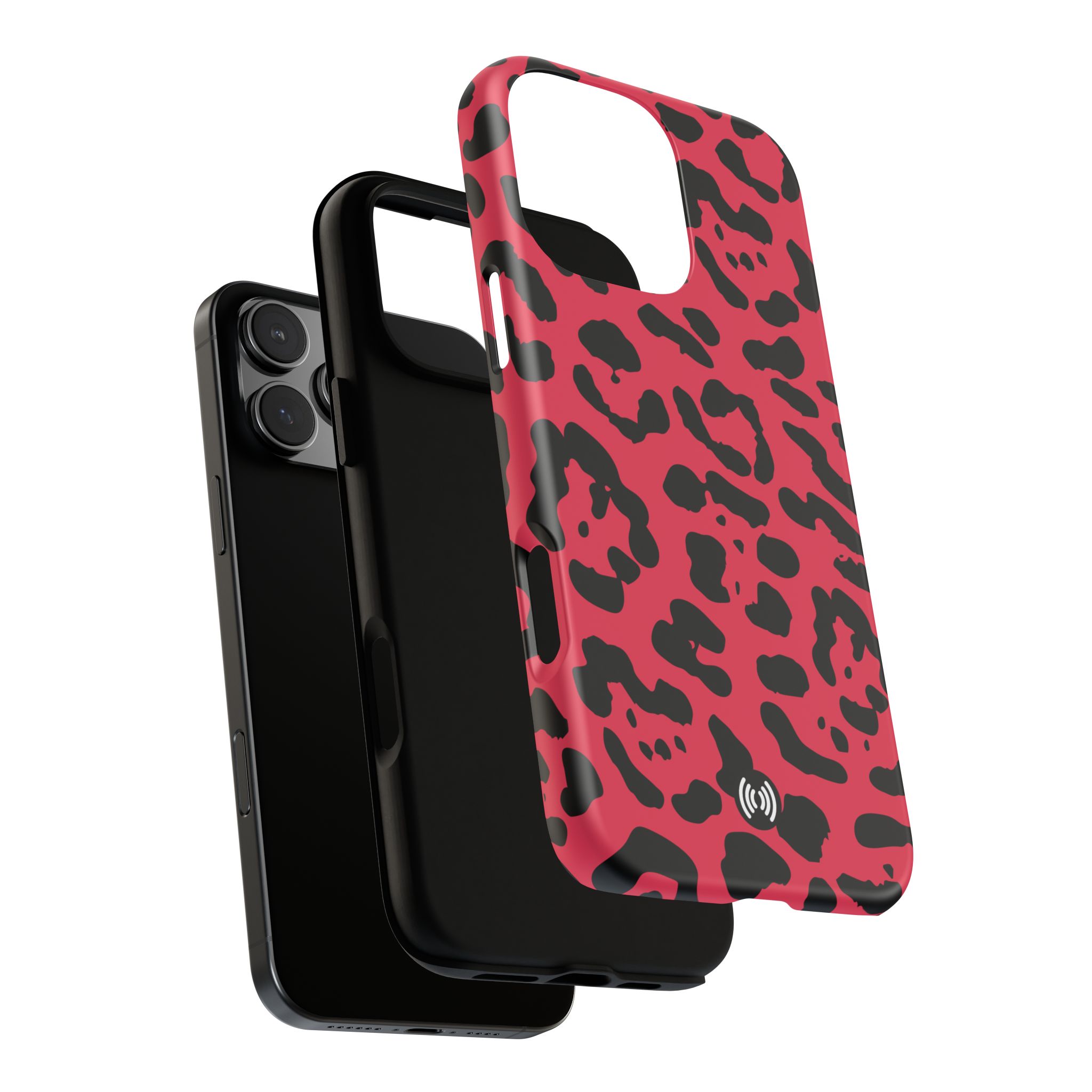 Ruby Red Leopard Print Tough Phone Case | Cellfinds - Image 83