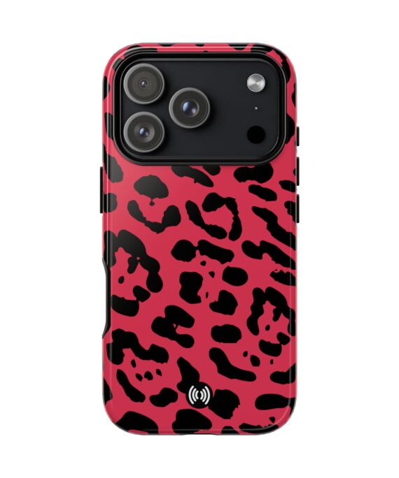 Red Leopard Phone Case