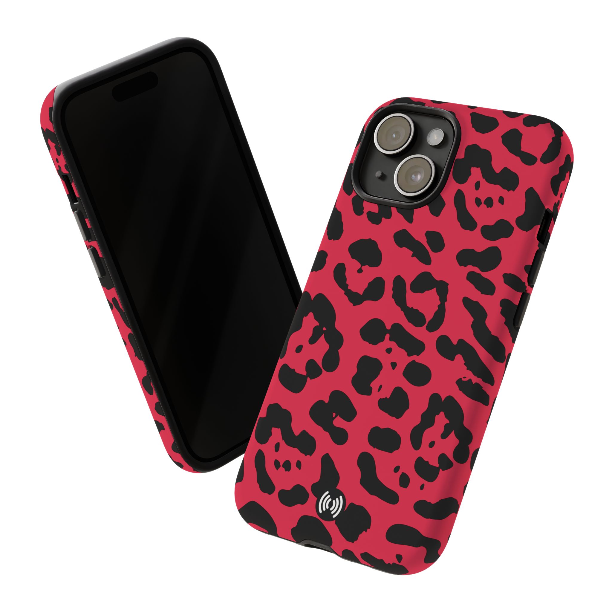 Ruby Red Leopard Print Tough Phone Case | Cellfinds - Image 23