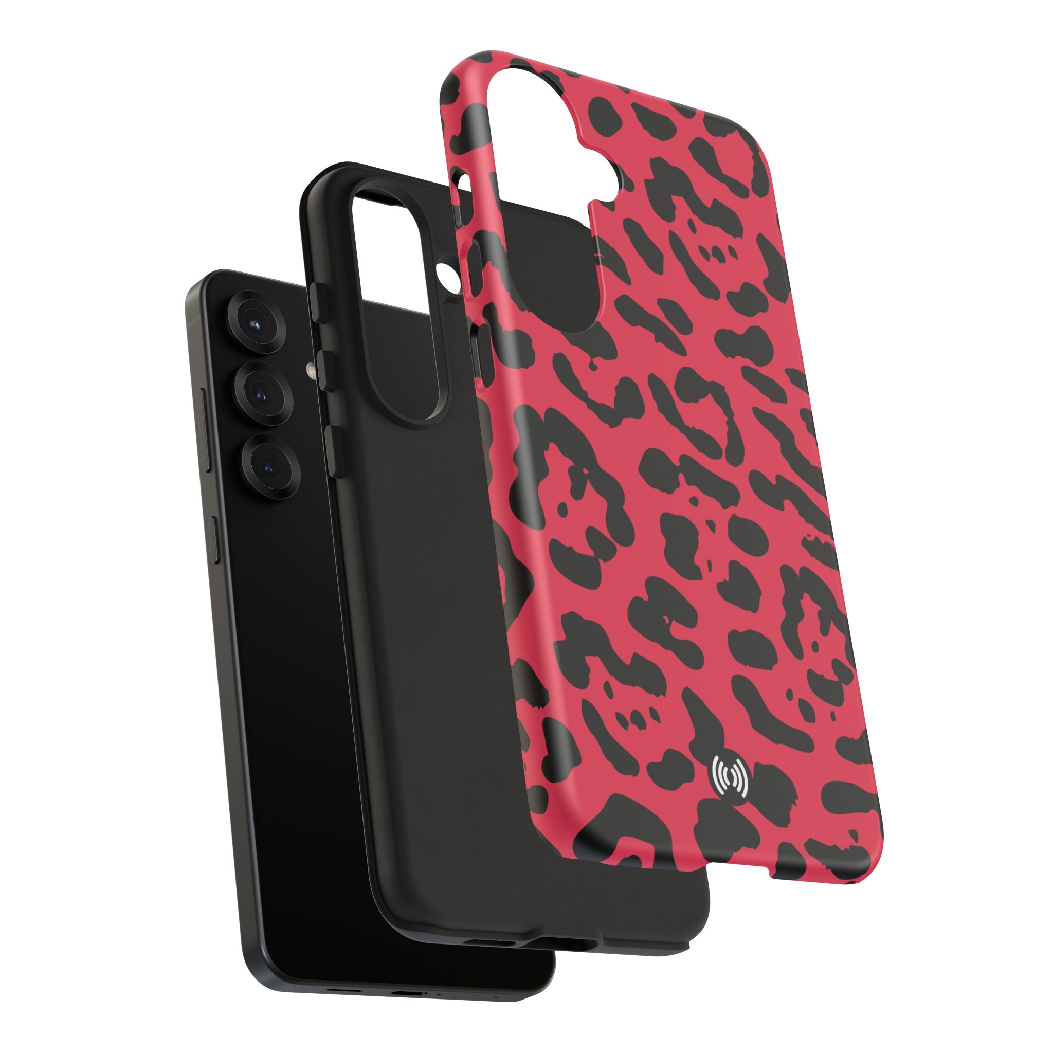 Ruby Red Leopard Print Tough Phone Case | Cellfinds - Image 99