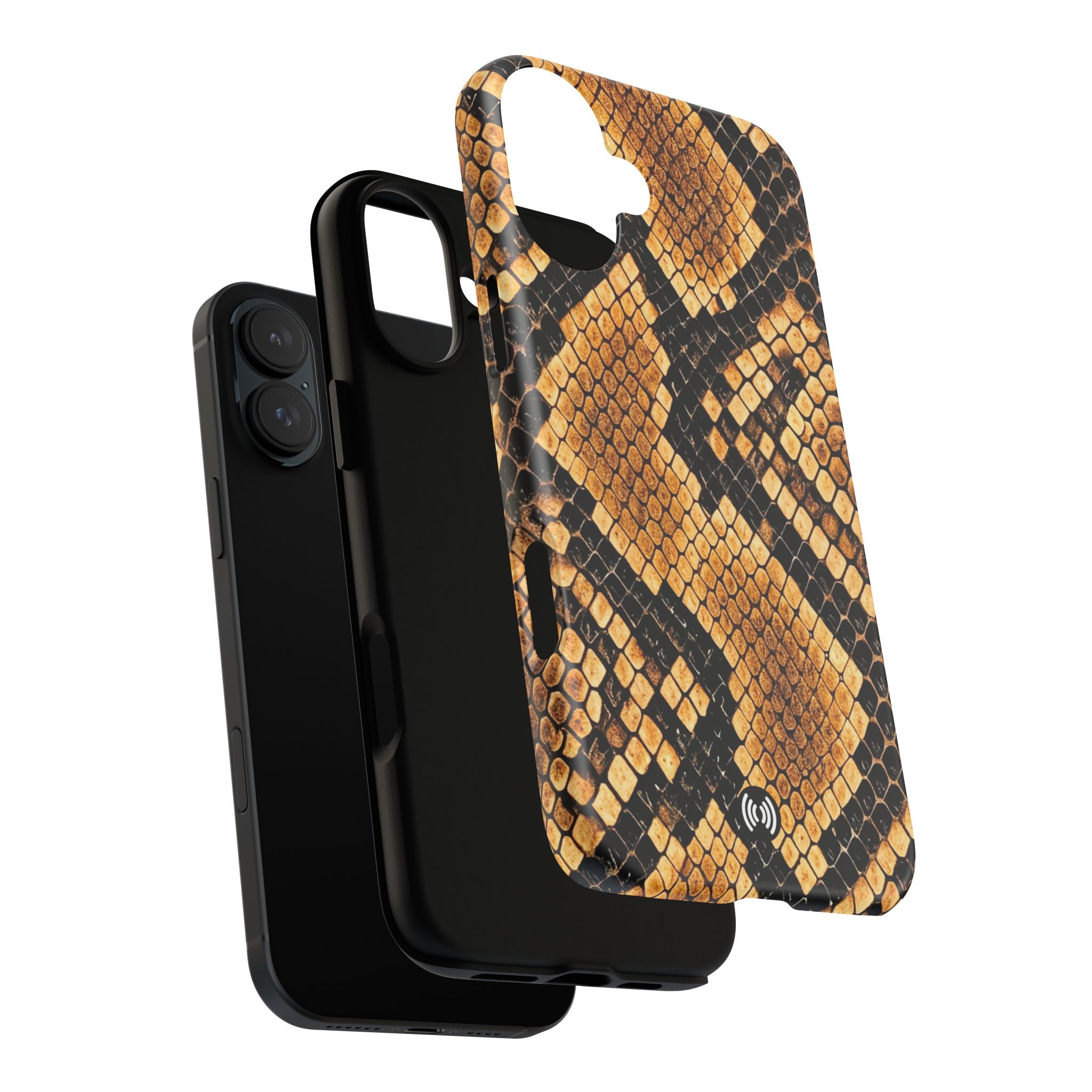 Snake Print Tough Phone Case – Rugged Protective iPhone Cover - Image 70