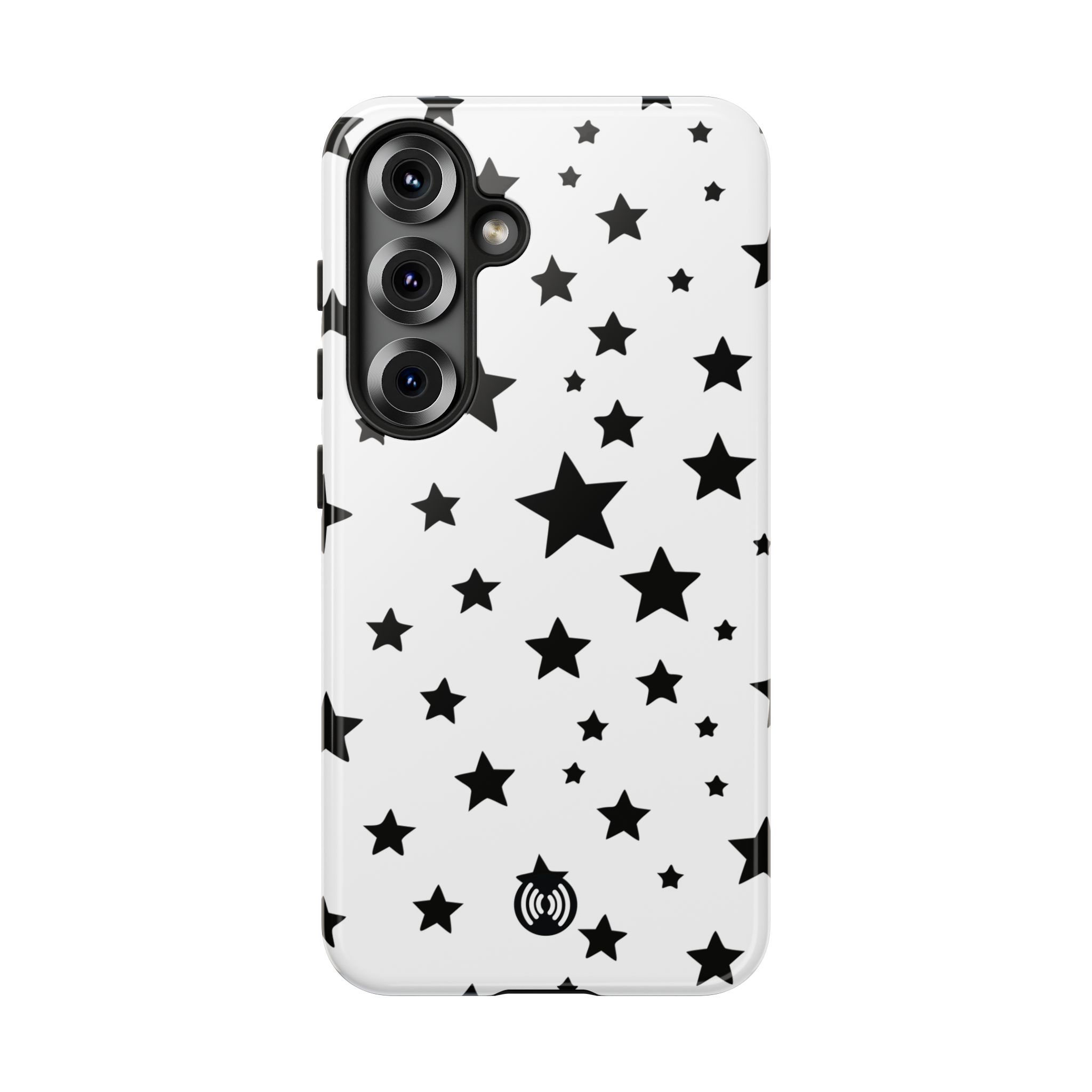 Black Stars on White Phone Case | Cellfinds - Image 84