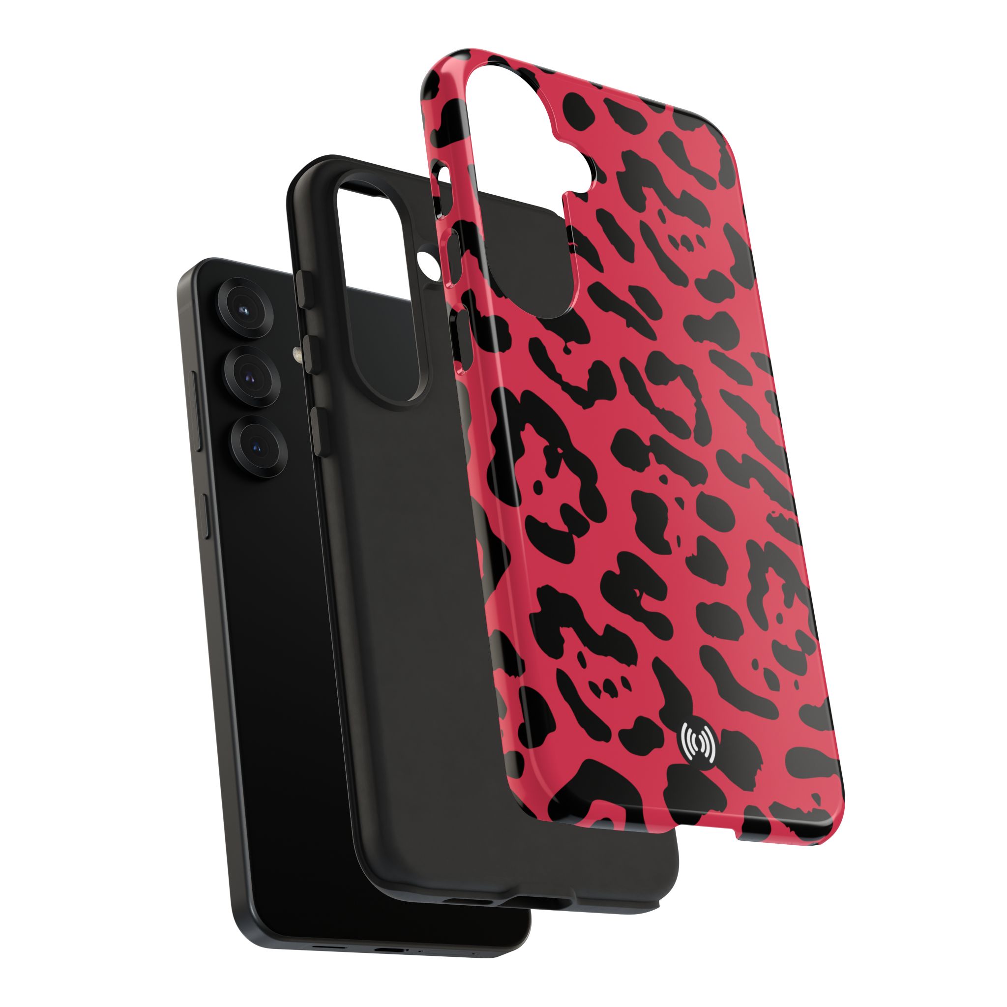 Ruby Red Leopard Print Tough Phone Case | Cellfinds - Image 95