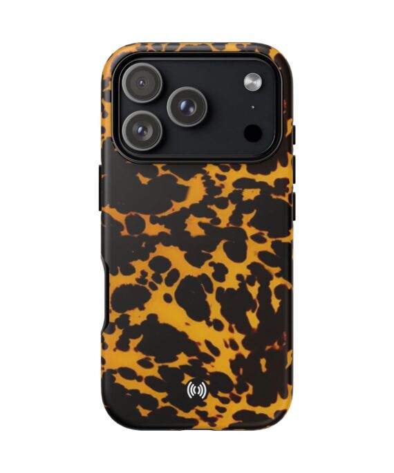 Tortoiseshell Durable Leopard Print Phone Case | Cellfinds