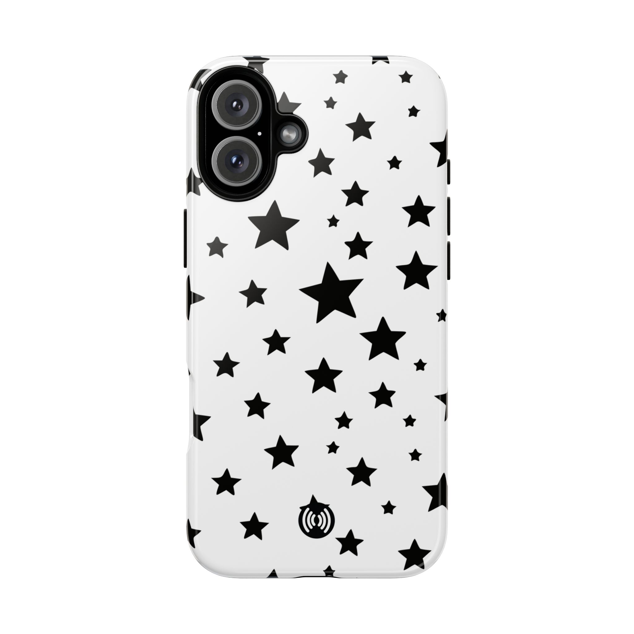 Black Stars on White Phone Case | Cellfinds - Image 66