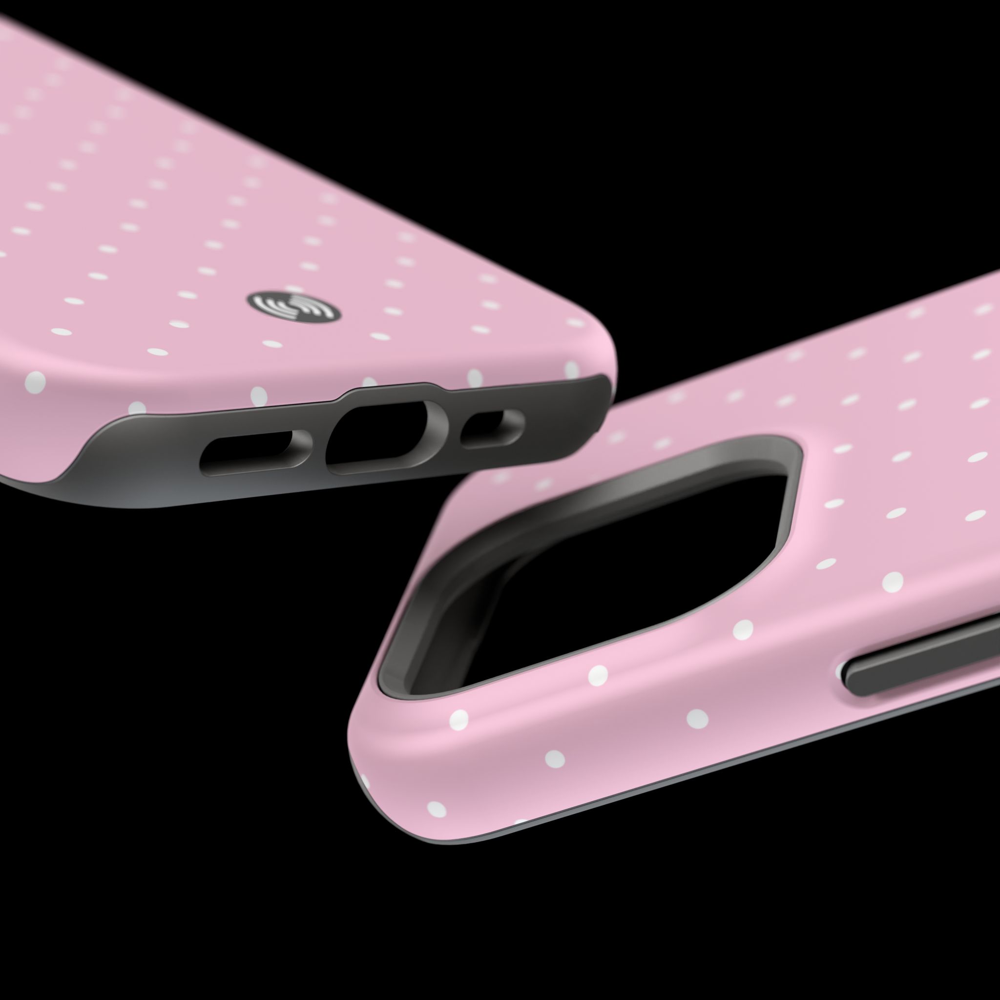 Pink Polka Dot Magnetic Impact-Resistant Phone Case | Cellfinds - Image 15