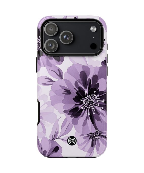 Purple Floral iPhone Case