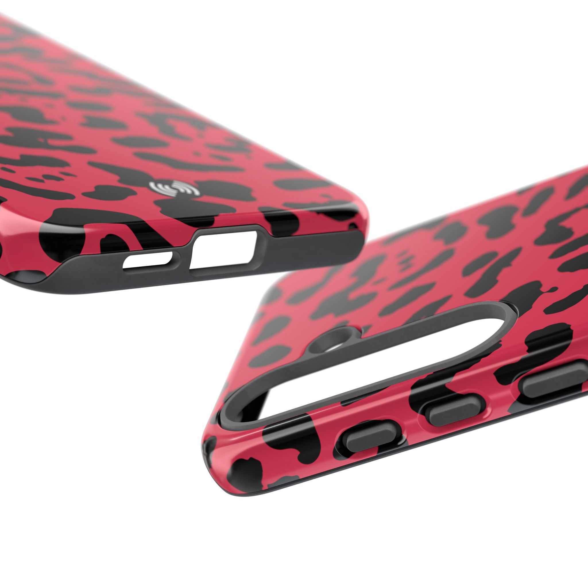 Ruby Red Leopard Print Tough Phone Case | Cellfinds - Image 94