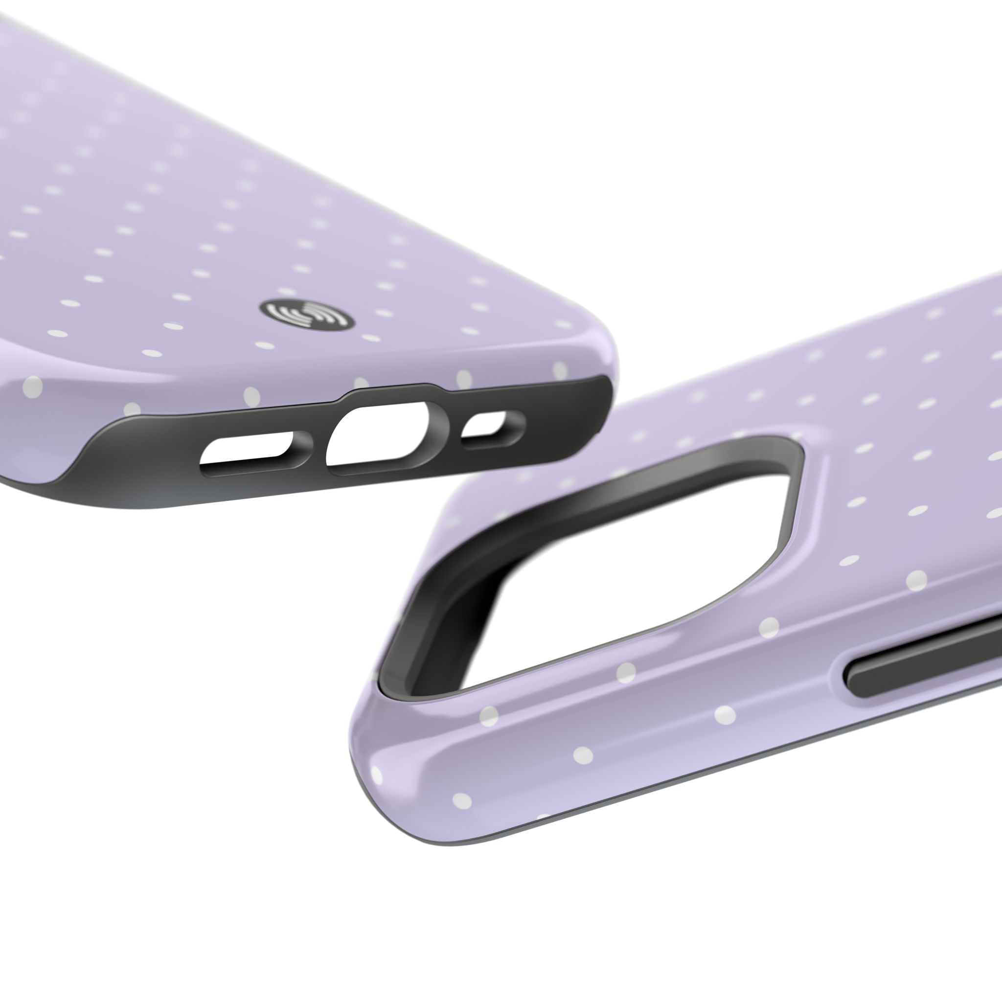 Lilac Polka Dot Magnetic Impact-Resistant Phone Case | Cellfinds - Image 11