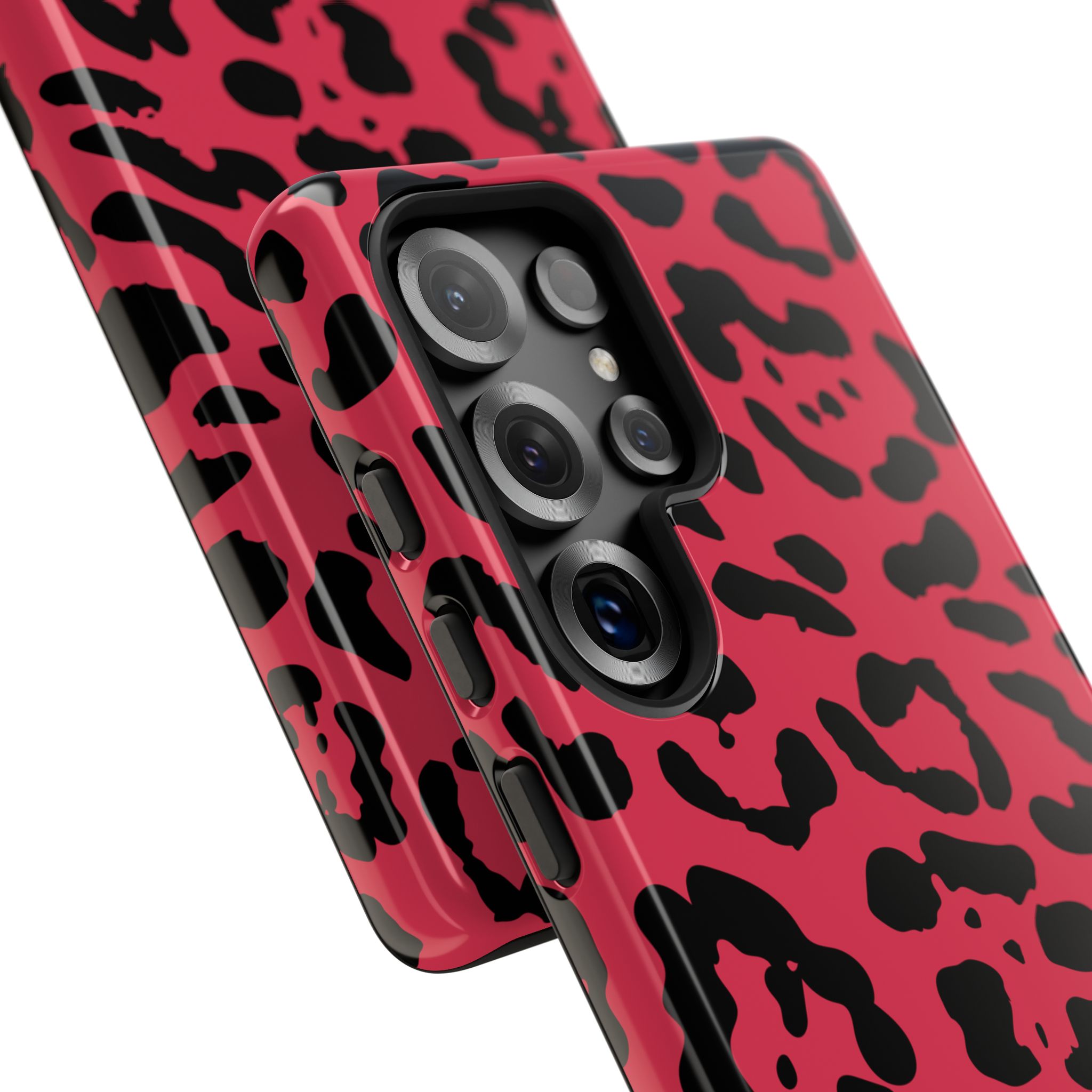 Ruby Red Leopard Print Tough Phone Case | Cellfinds - Image 101