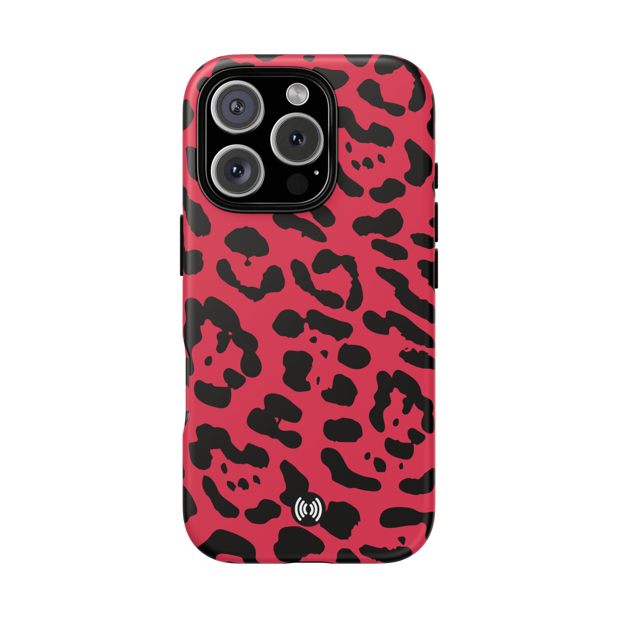 Ruby Red Leopard Print Tough Phone Case | Cellfinds - Image 75