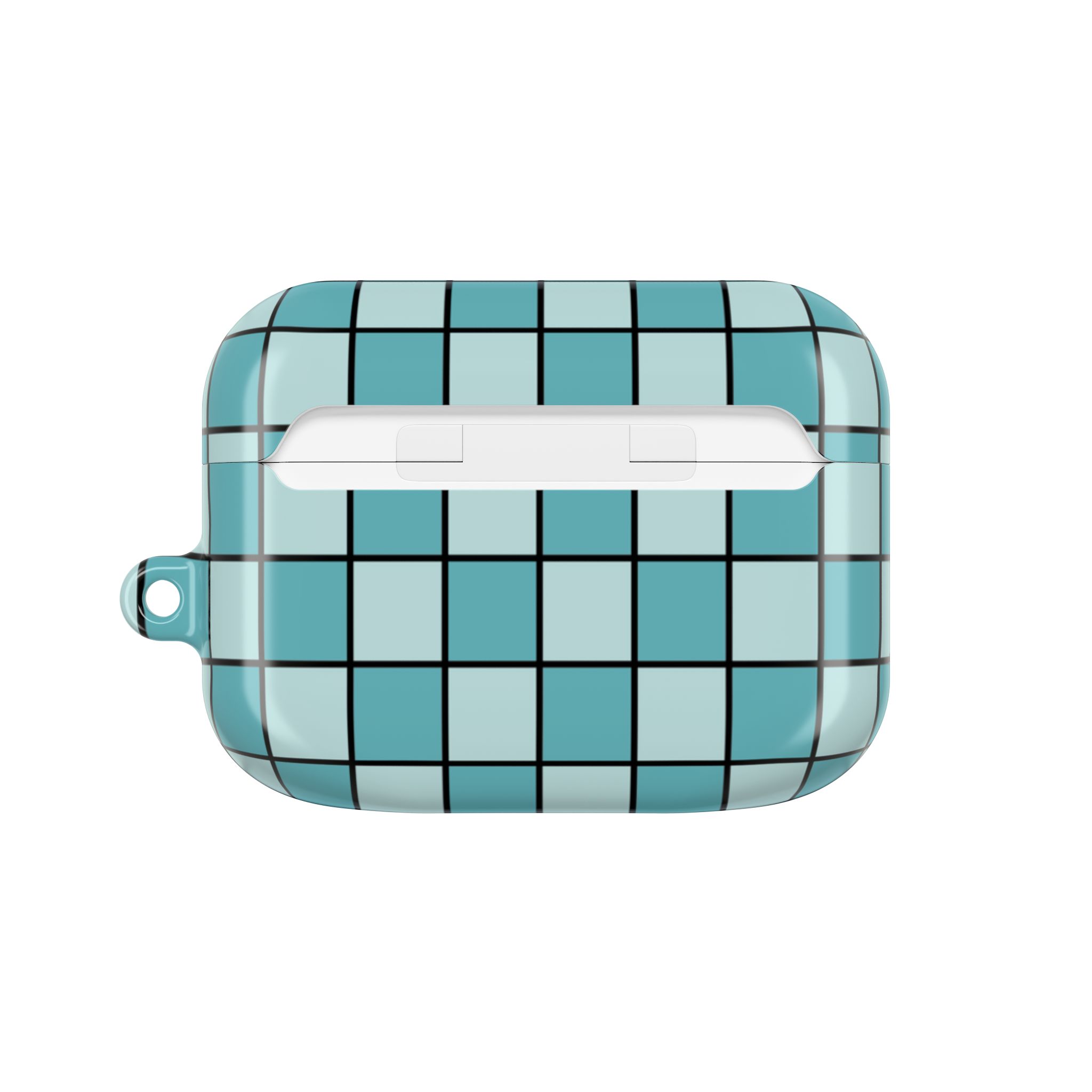 Blue Checkerboard Graphic Phone Case | Y2K Aesthetic Slim Protective Cover - Image 11