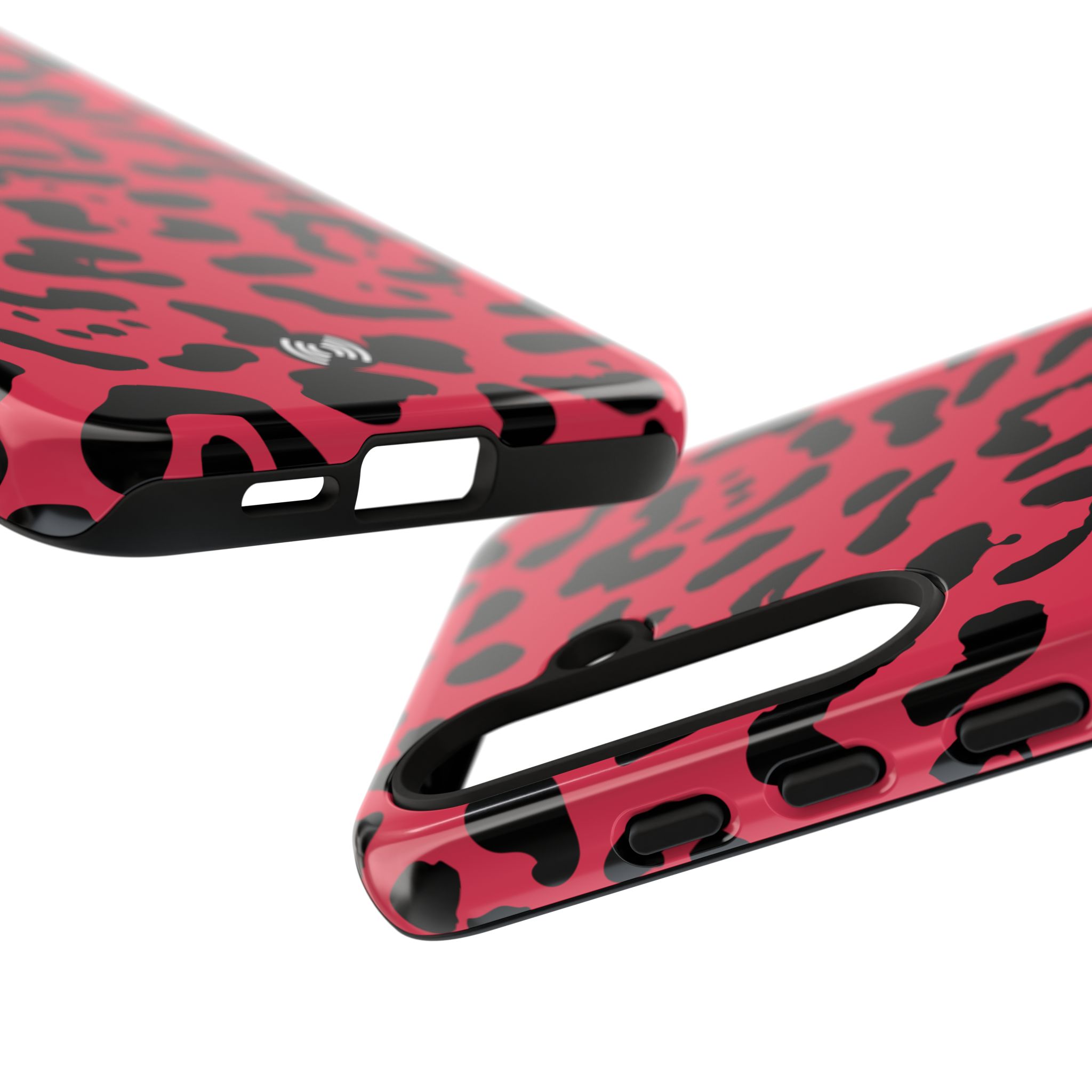 Ruby Red Leopard Print Tough Phone Case | Cellfinds - Image 46
