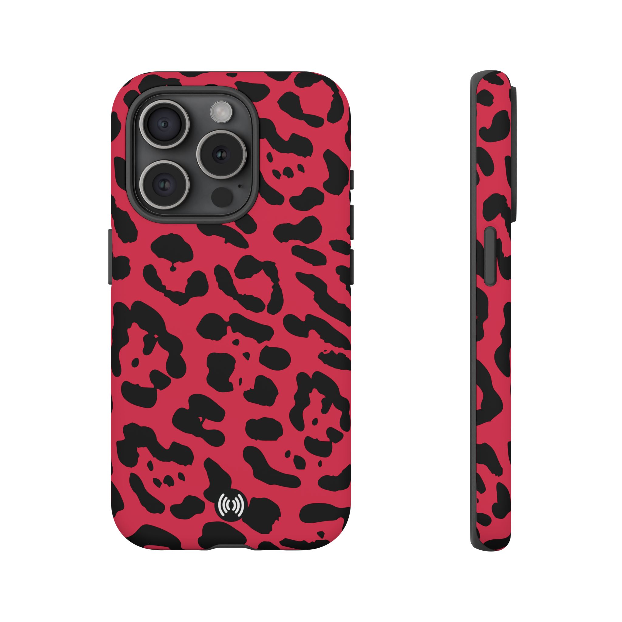 Ruby Red Leopard Print Tough Phone Case | Cellfinds - Image 30