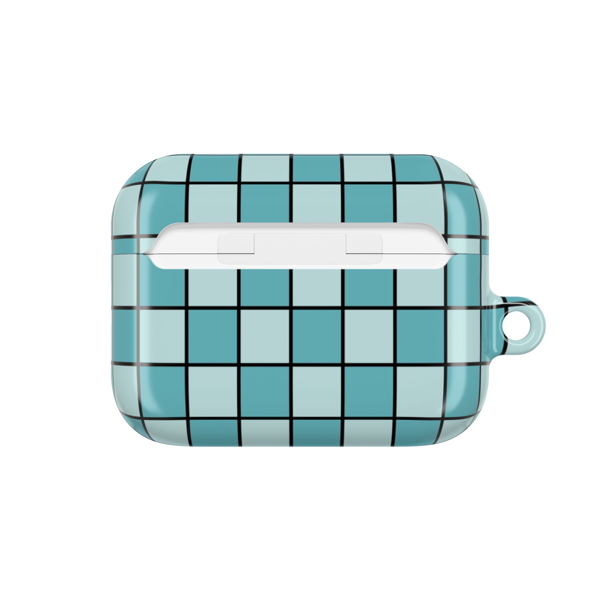 Blue Checkerboard Graphic Phone Case | Y2K Aesthetic Slim Protective Cover - Image 15