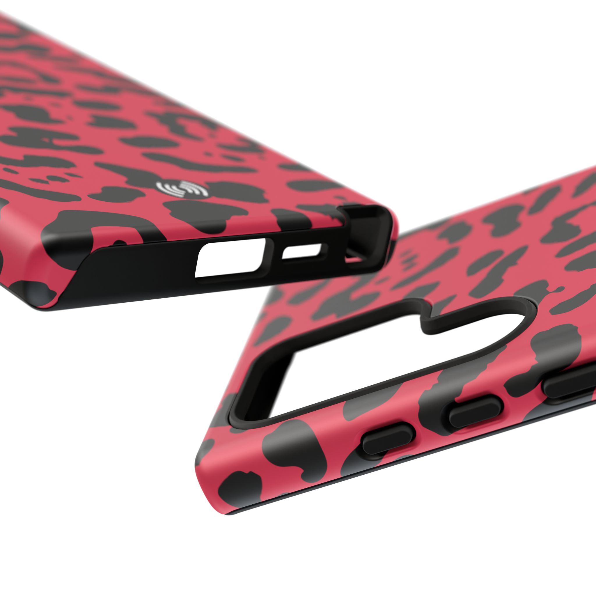Ruby Red Leopard Print Tough Phone Case | Cellfinds - Image 58