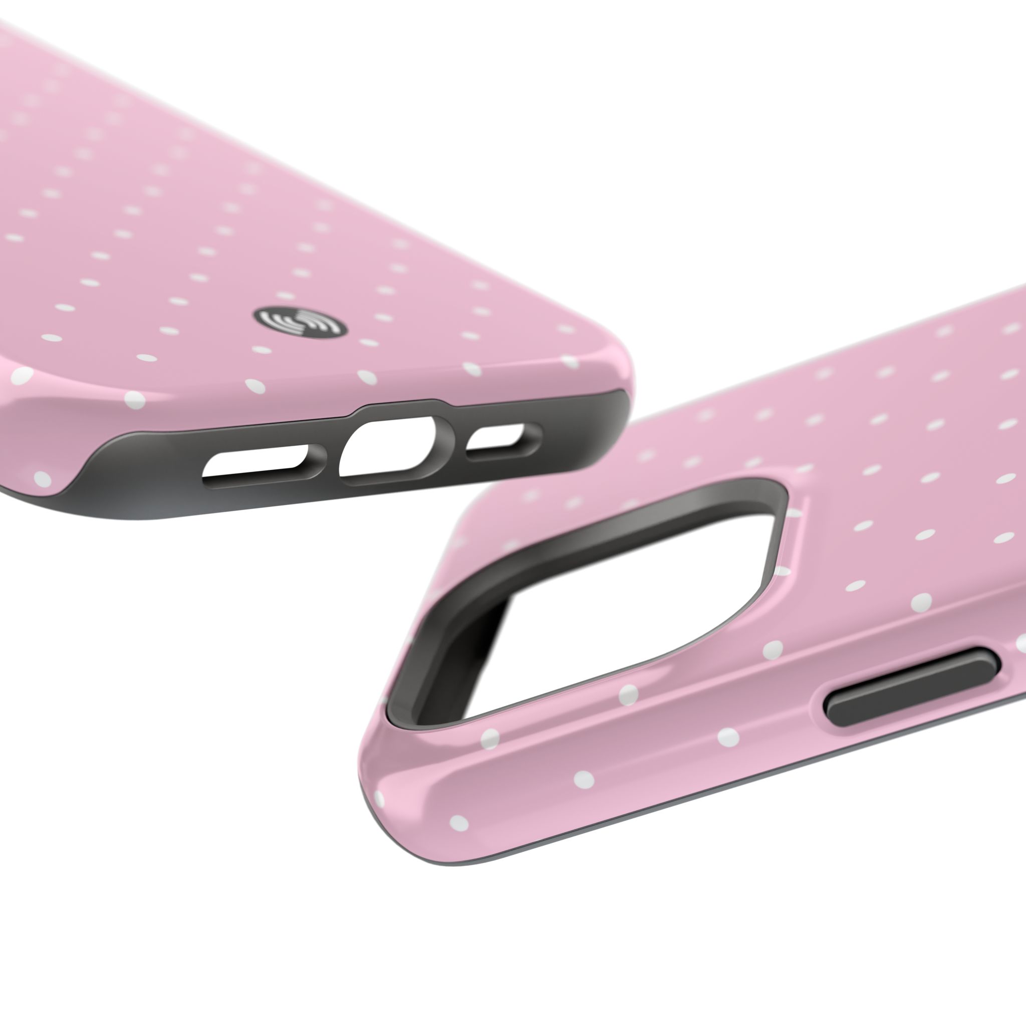 Pink Polka Dot Magnetic Impact-Resistant Phone Case | Cellfinds - Image 26