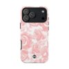 Blush-pink rose floral phone case on a soft white background by CellFinds