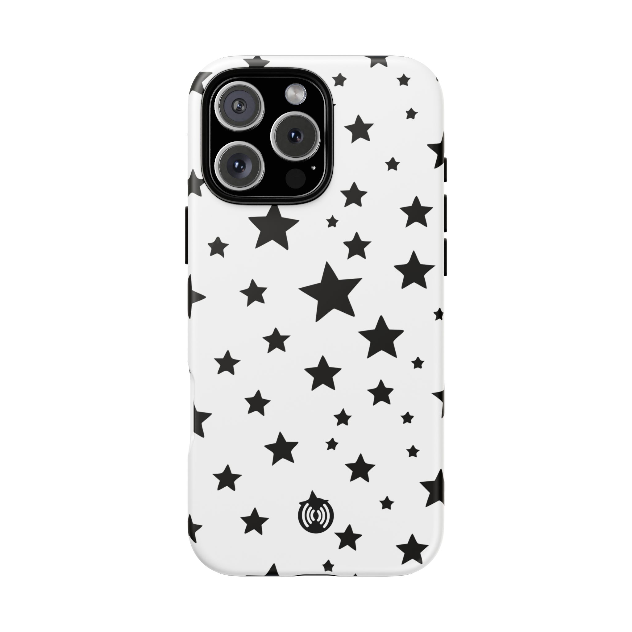 Black Stars on White Phone Case | Cellfinds - Image 81